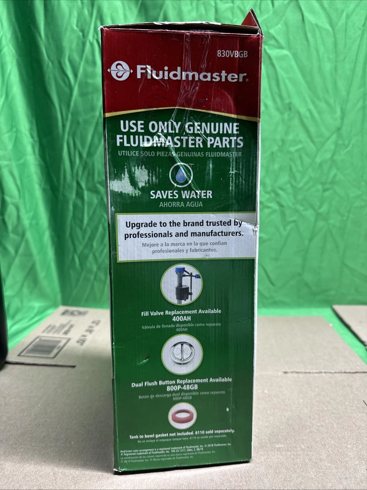 Fluidmaster Replacement 3 in. Dual Flush Valve for 2-Piece Glacier Bay Toilets