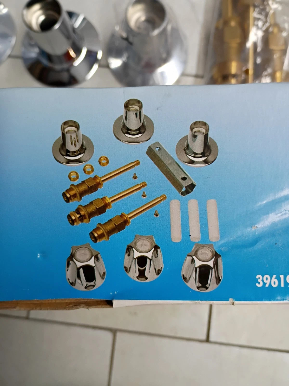 Danco 39619 Tub/Shower Remodeling Kit for Pfister Verve CHROME NEW Open Box.