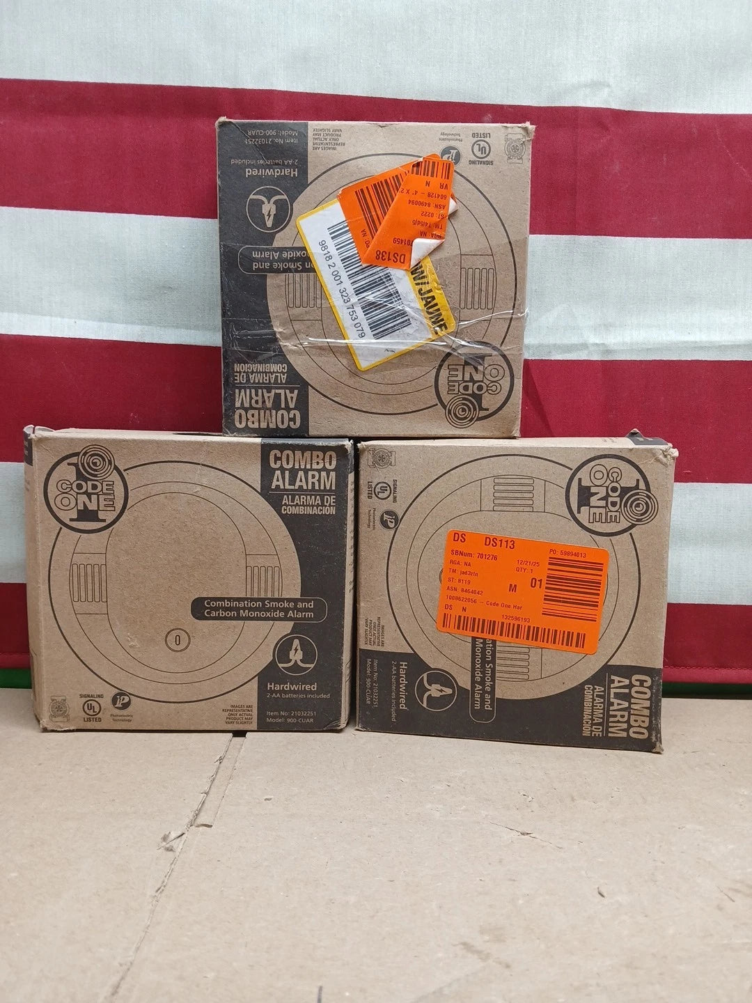 Kidde Code One Combo Alarm Smoke Hardwired White New OPEN BOX