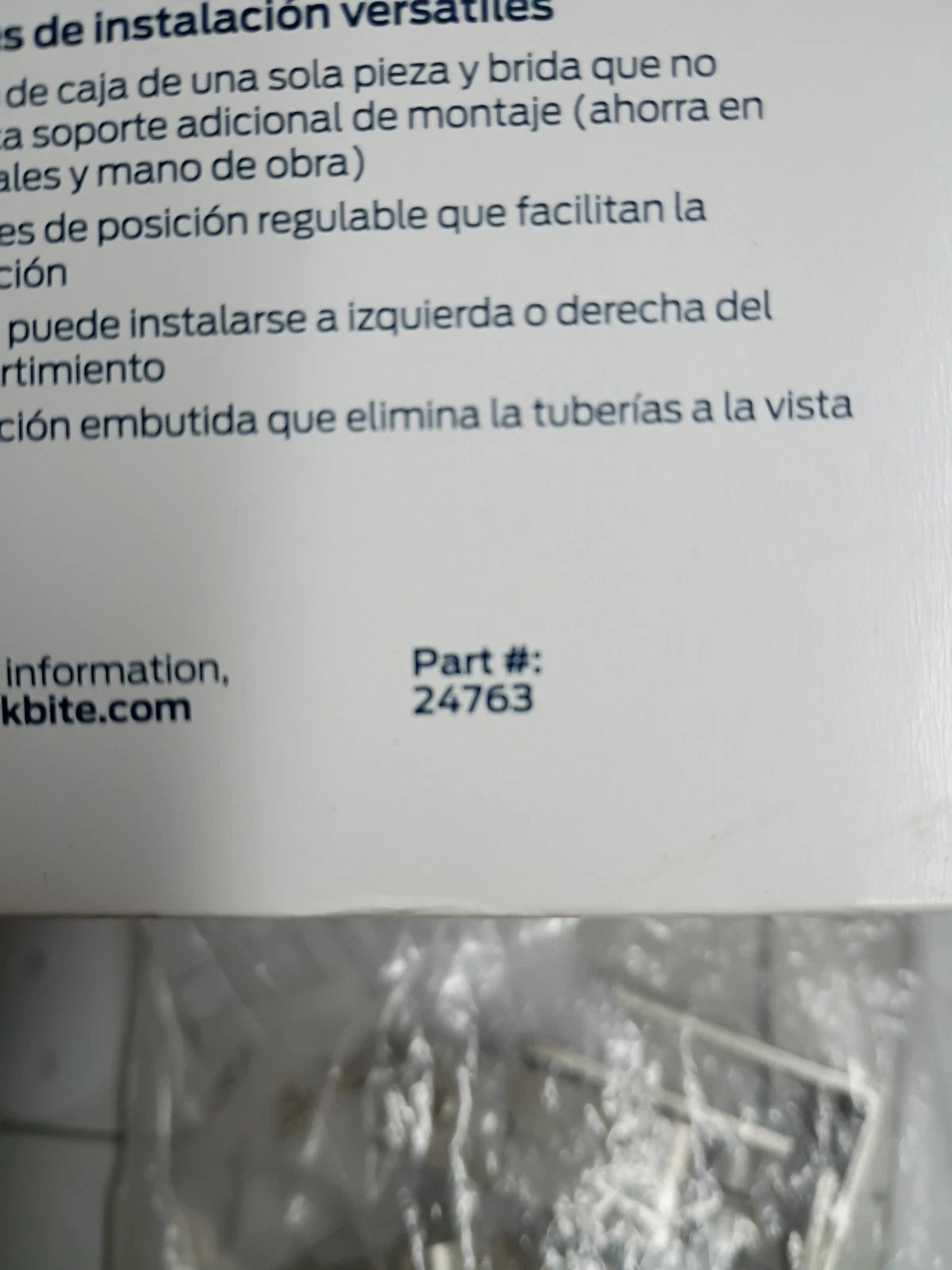 SharkBite 24763 Washing Machine Outlet Box New Open Box