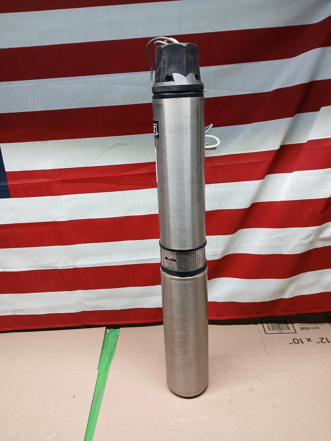 EVERBILT 3/4 HP 4" 10GPM 2 WIRE SUBMERSIBLE DEEP WELL PUMP #1001092261