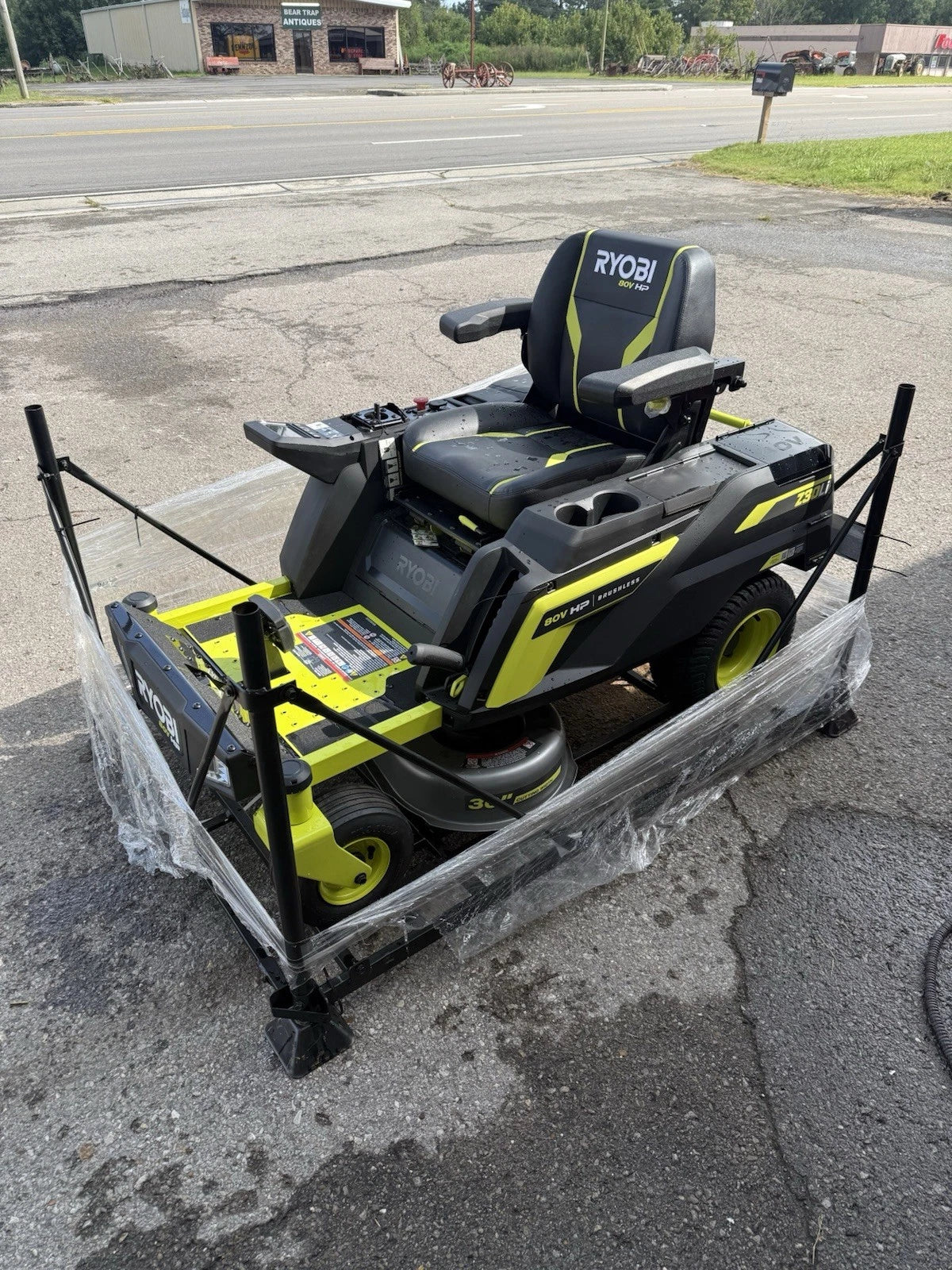 Deck Blade Motor for Ryobi 30" Z30Li 80v Zero Turn Mower