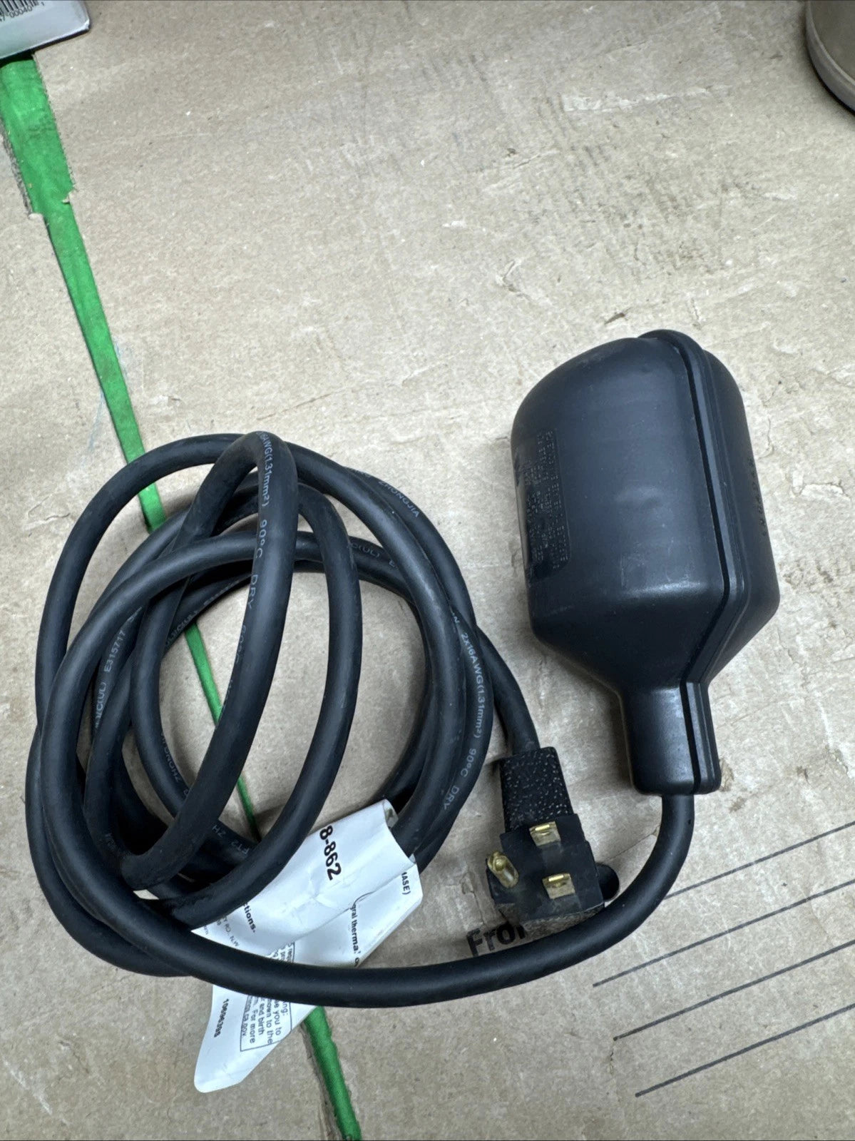 Everbilt 8’ Piggy Back Float Switch for Sump & Sewage Pump Replacement