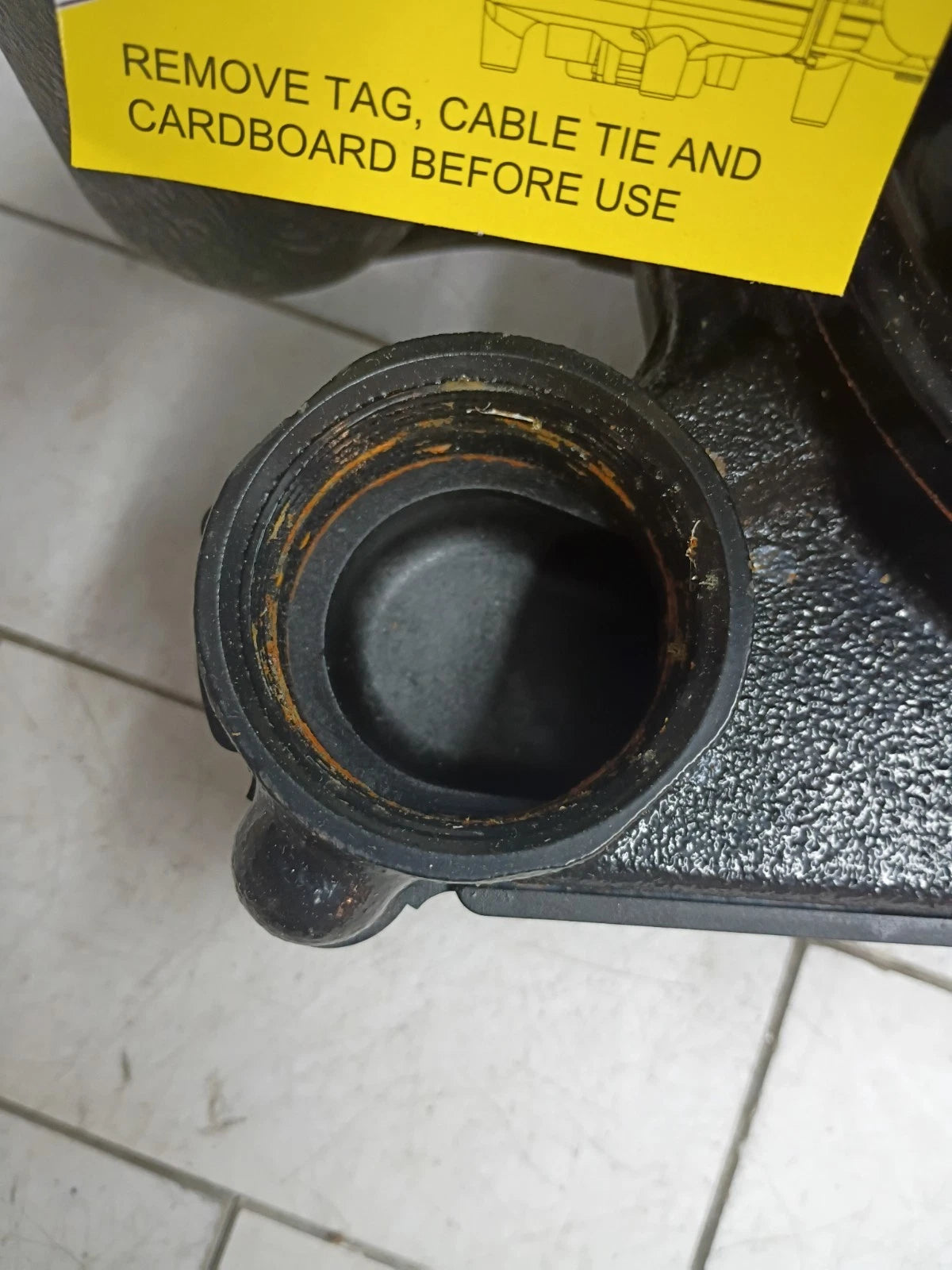 Everbilt S02160925 1/3 HP Cast Iron Submersible Sump Pump Used