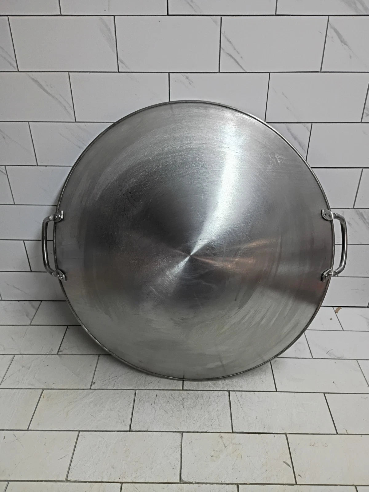 Town Food Service 18 Inch Steel Canontese Style Wok, Open Box