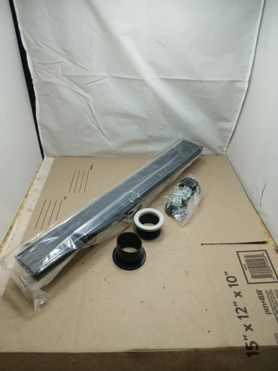 RAINLEX 24 in. Stainless Steel Linear Shower Drain with Tile-in Cover