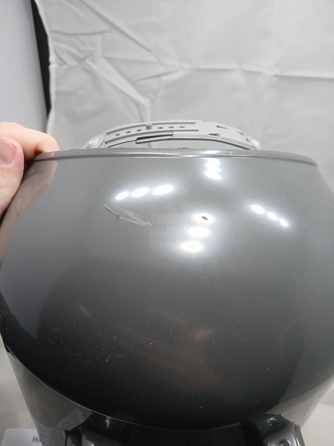 HONEYWELL FIBRE-METAL 906GY Passive Welding Helmet, Shade 10, Gray