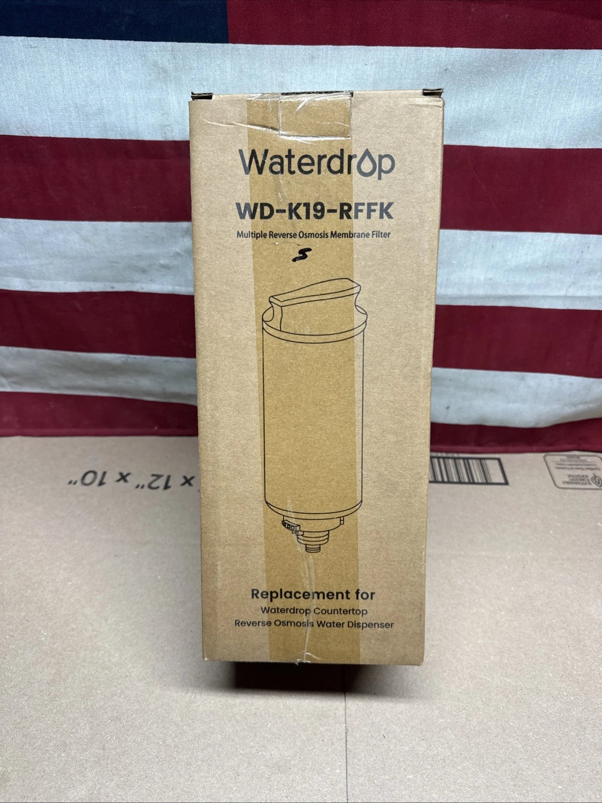 Waterdrop WD-K19RF-FK Filter, Replacement for WD-K19-SFK,12-month Lifetime