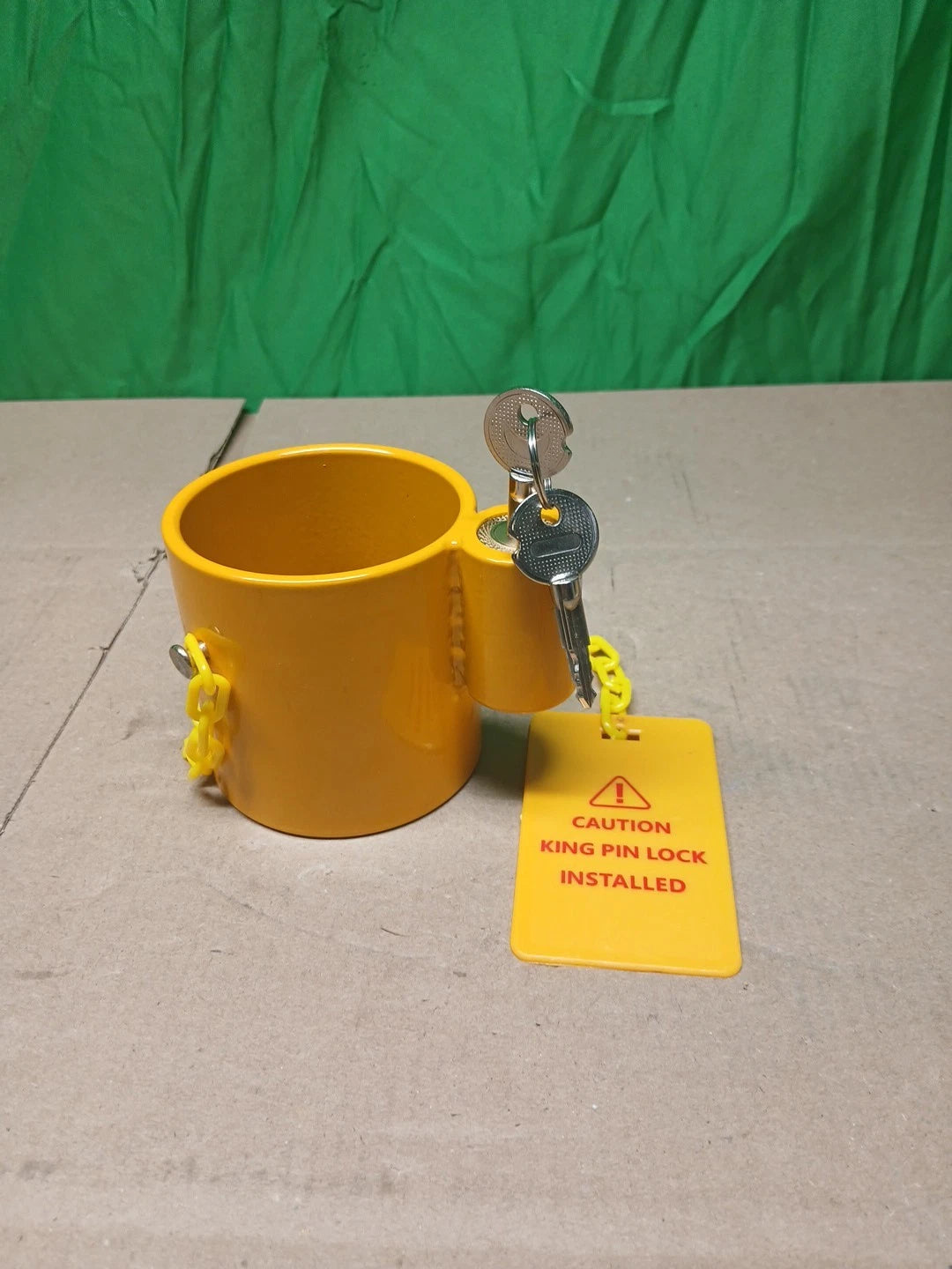 Heavy-Duty King Pin Lock RV 5th Wheel Camper Trailer Container Anti-Theft 139