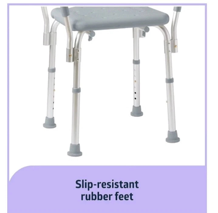 Guardian Medline Bath Chair With Arms (Without Back) G2-200KHX1 Open Box
