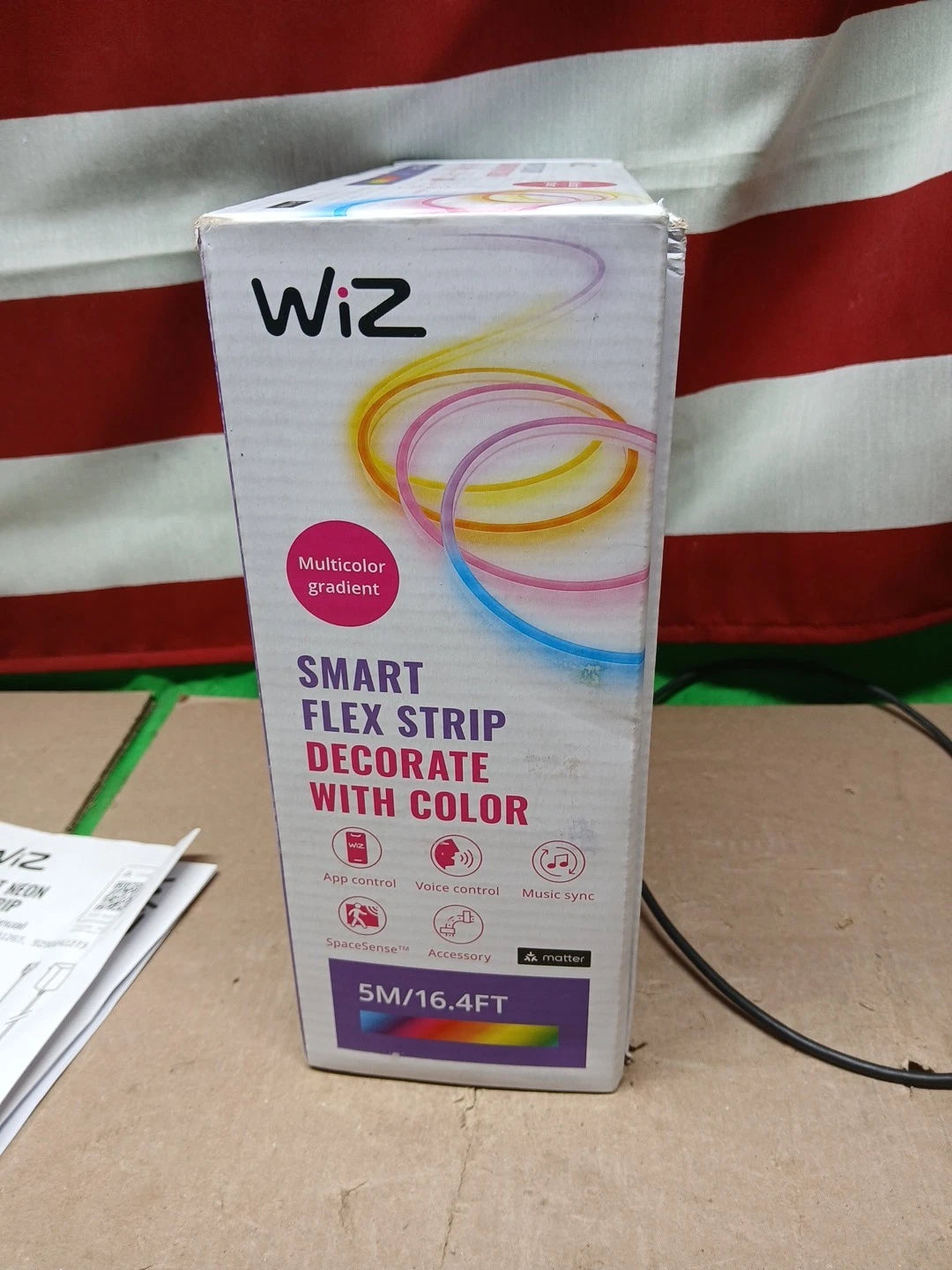 WiZ Connected Neon Smart Flex Strip – 16.4 ft Two 8.2ft Strip.