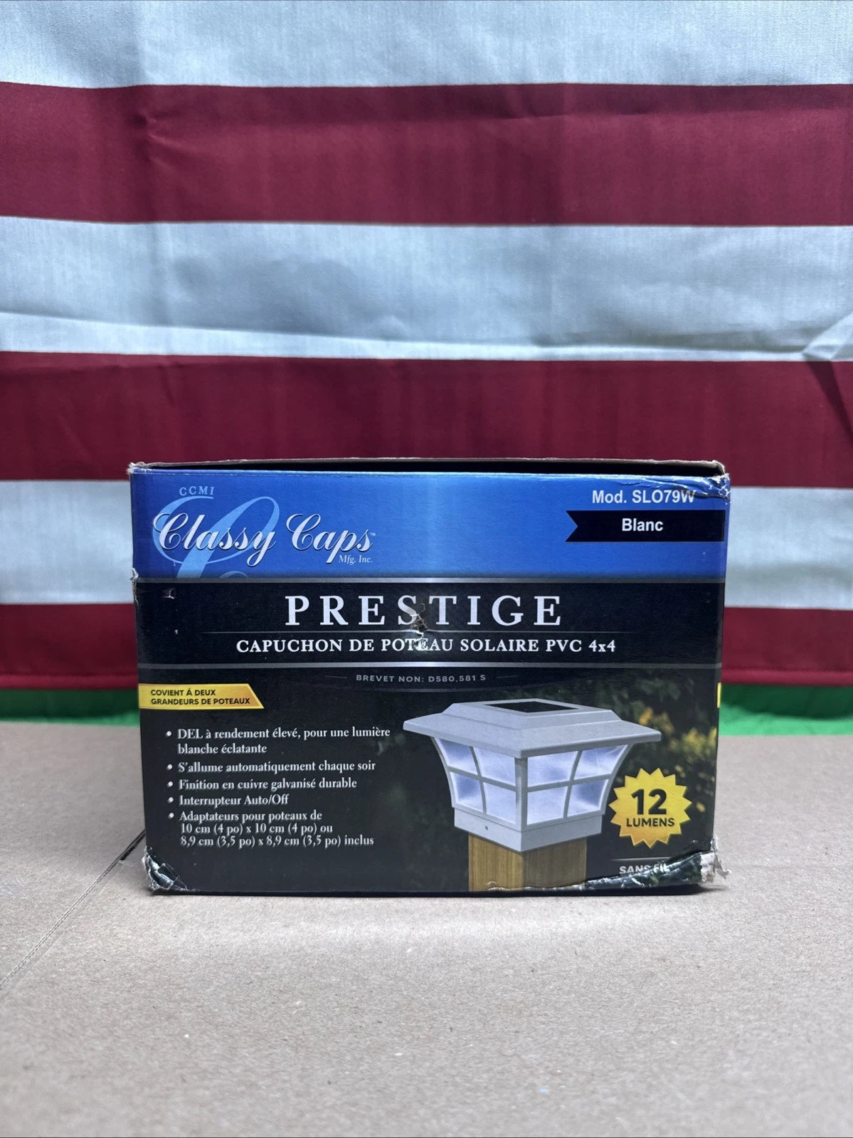 SL079W Prestige Solar Post Cap - White – High-Performance Solar Lights, fits ...