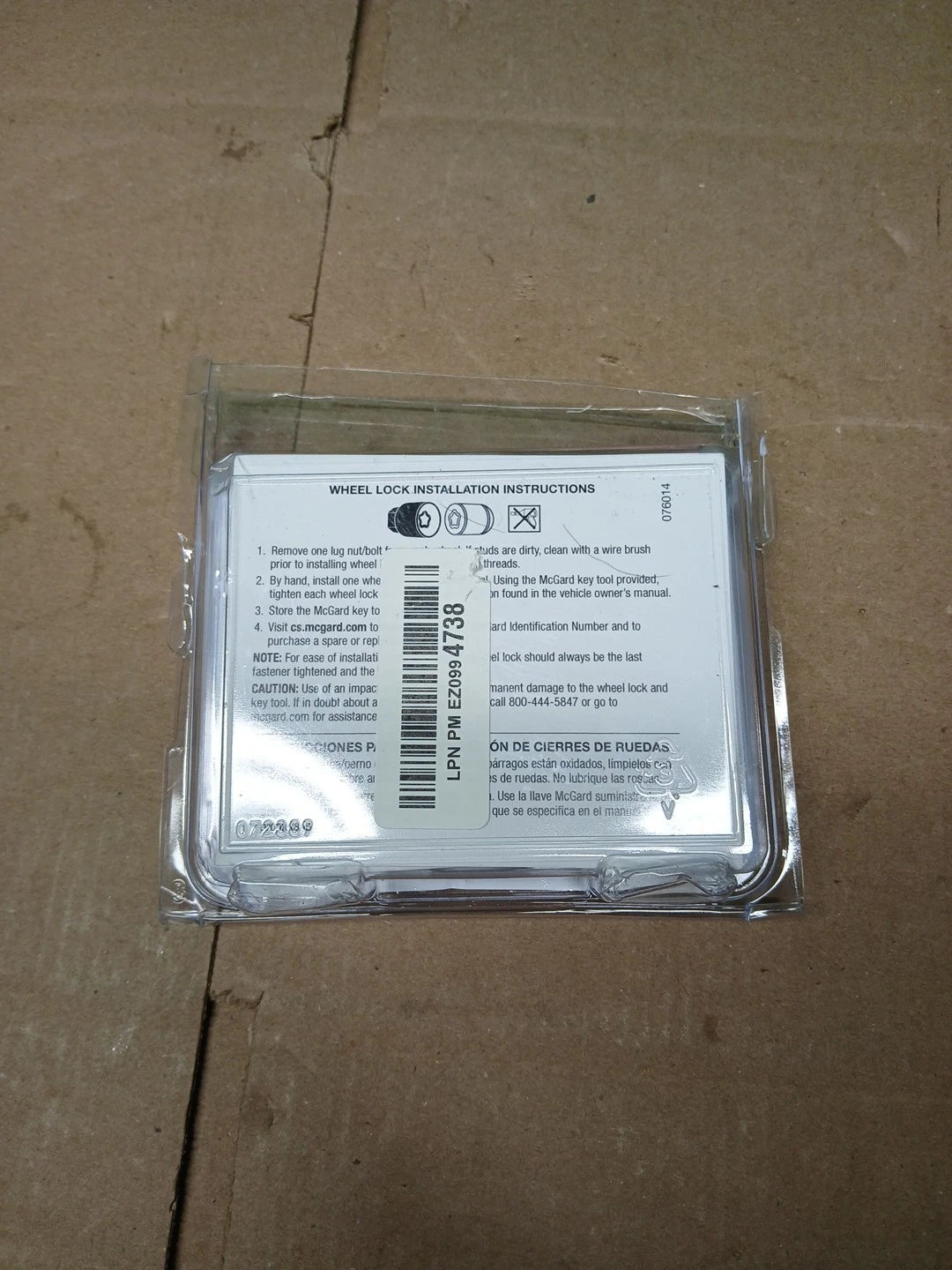 MCGARD 24526 Reman Wheel Lock New Open Box