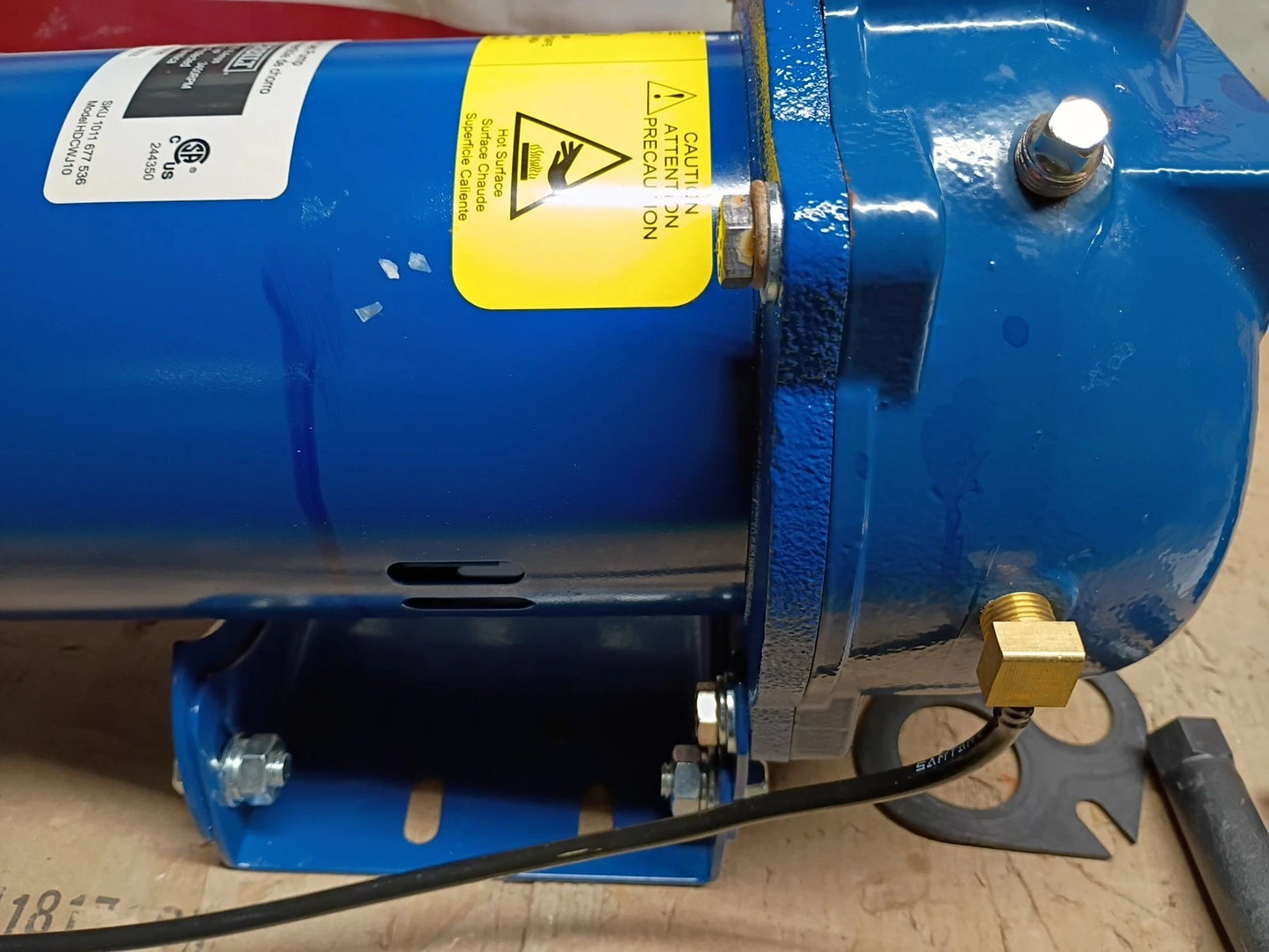 Everbilt HDCWJ10, 1 HP Professional Convertible Jet Pump 24 GPM *FOR PARTS*