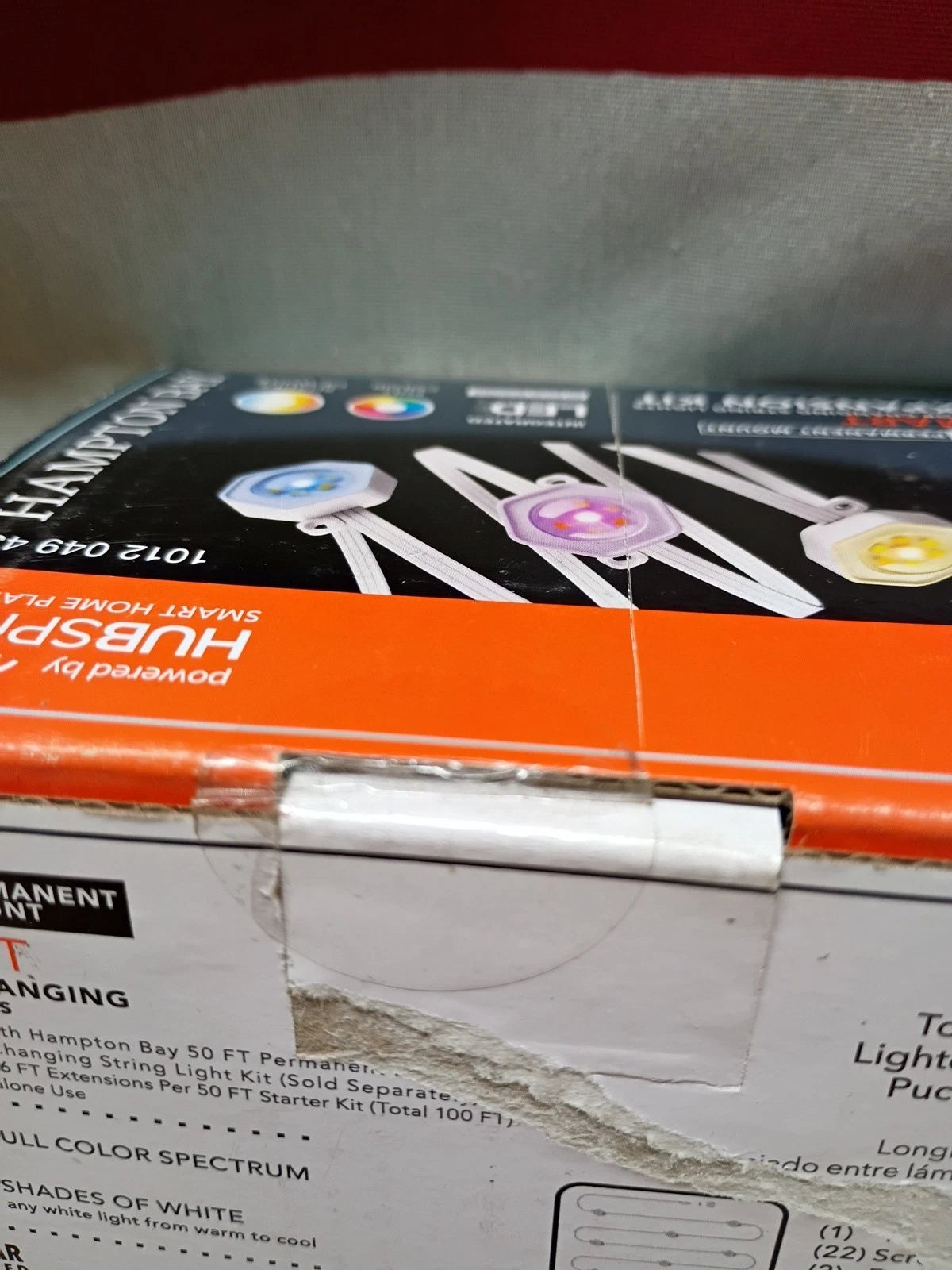 3pck Hampton Bay 10-LED 16.4' Plug-in Mini Integrated LED String Light Expansion