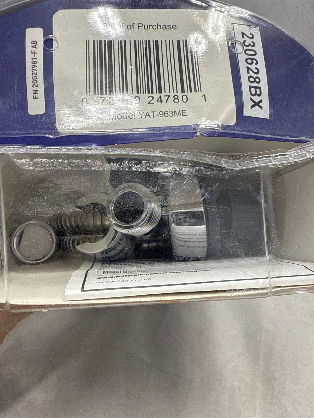 Waterpik PowerPulse 9-Spray Wall Mount Handheld Shower Head 1.8 GPM Chrome