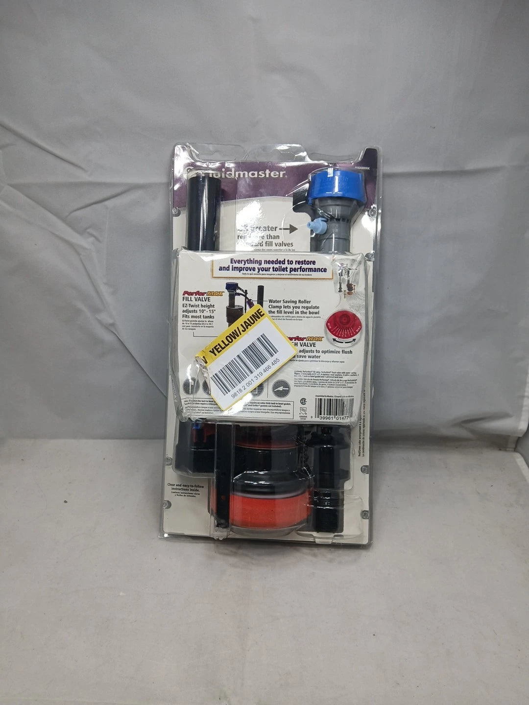 LOT OF 9 Fluidmaster Universal Complete Toilet Rebuild Repair Kit 10" H 400ARHRK