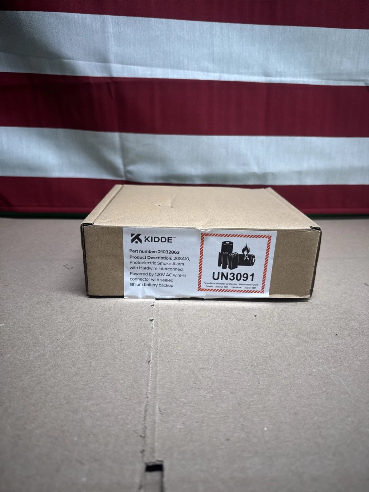 Kidde 20SA10 Hardwired Smoke Detector, 10-Year Battery, Interconnectable