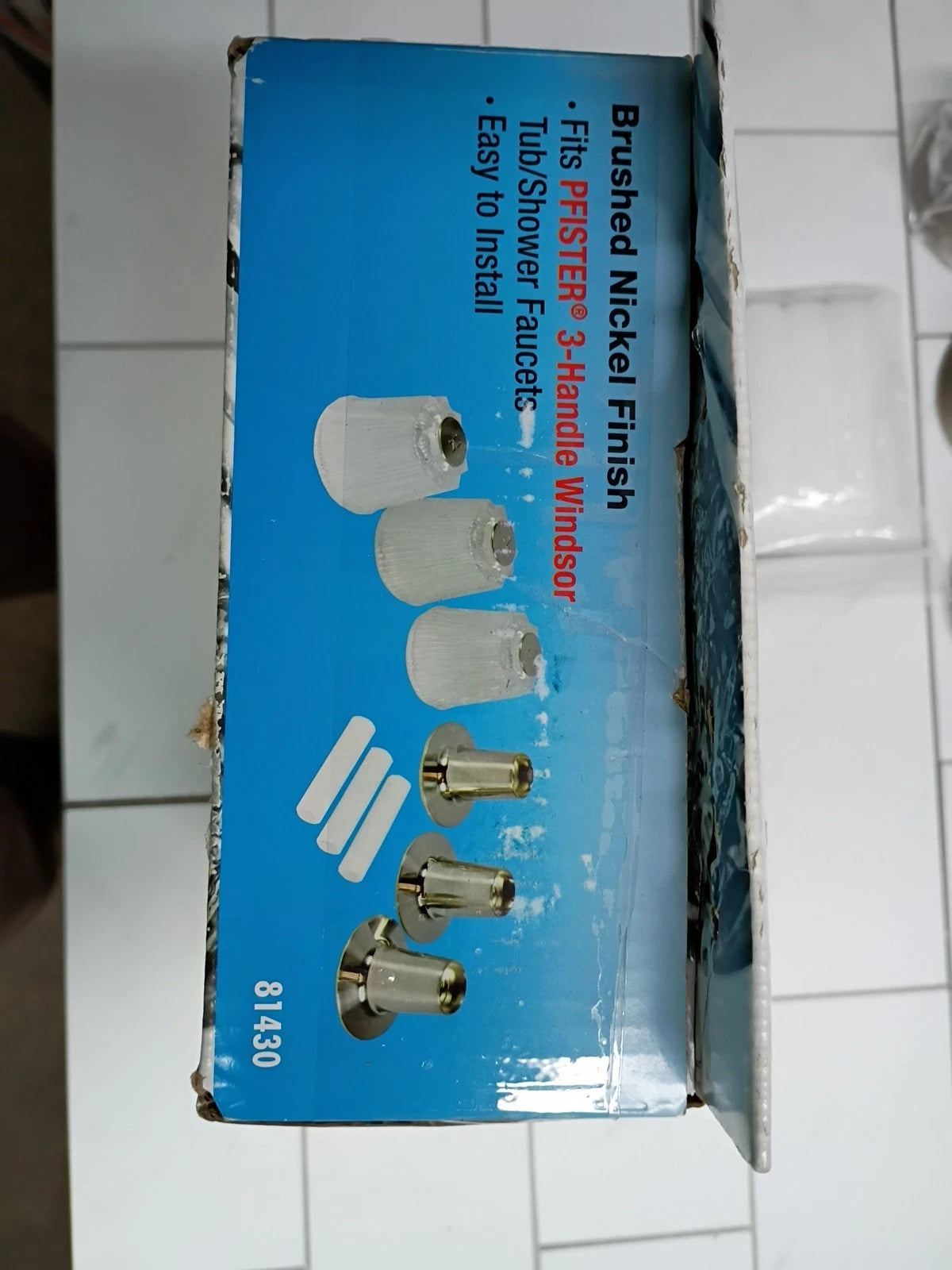 2pk Danco 81430 Tub/Shower Trim Kit Pfister Windsor Brushed Nickel Finish New OB