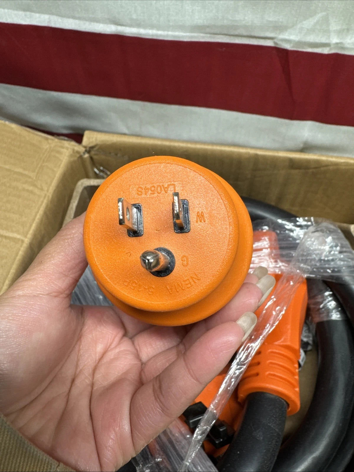 VEVOR 15 ft Extension 50 Amp, Heavy Duty STW Power Cord 14-50R Female NEMA...