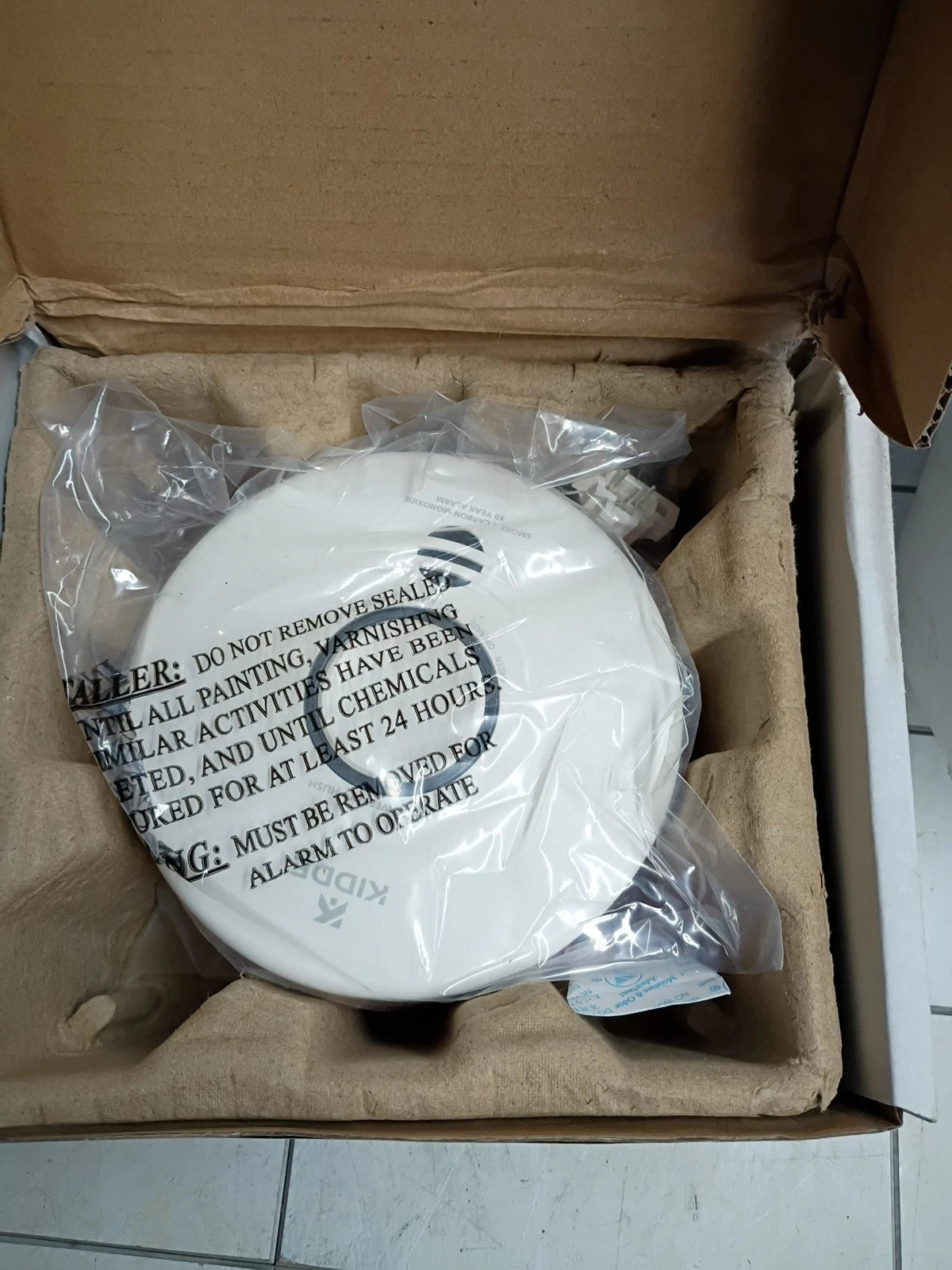 2Pk Kidde P4010ACSCO-WF Smoke + Carbon Monoxide Smart Alarm Open Box