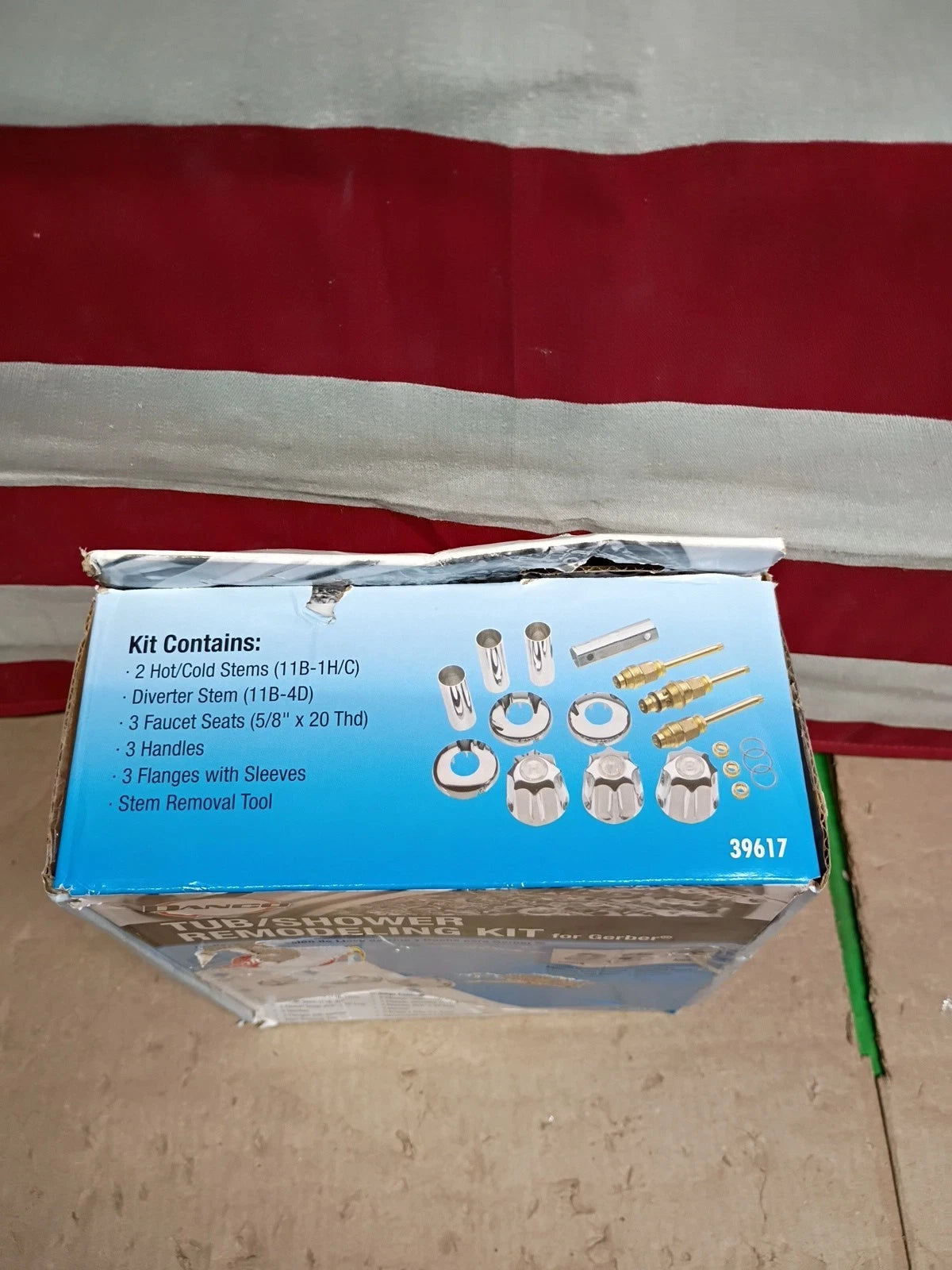 Danco 39617 Tub/Shower Remodeling Kit for Gerber - CHROME .