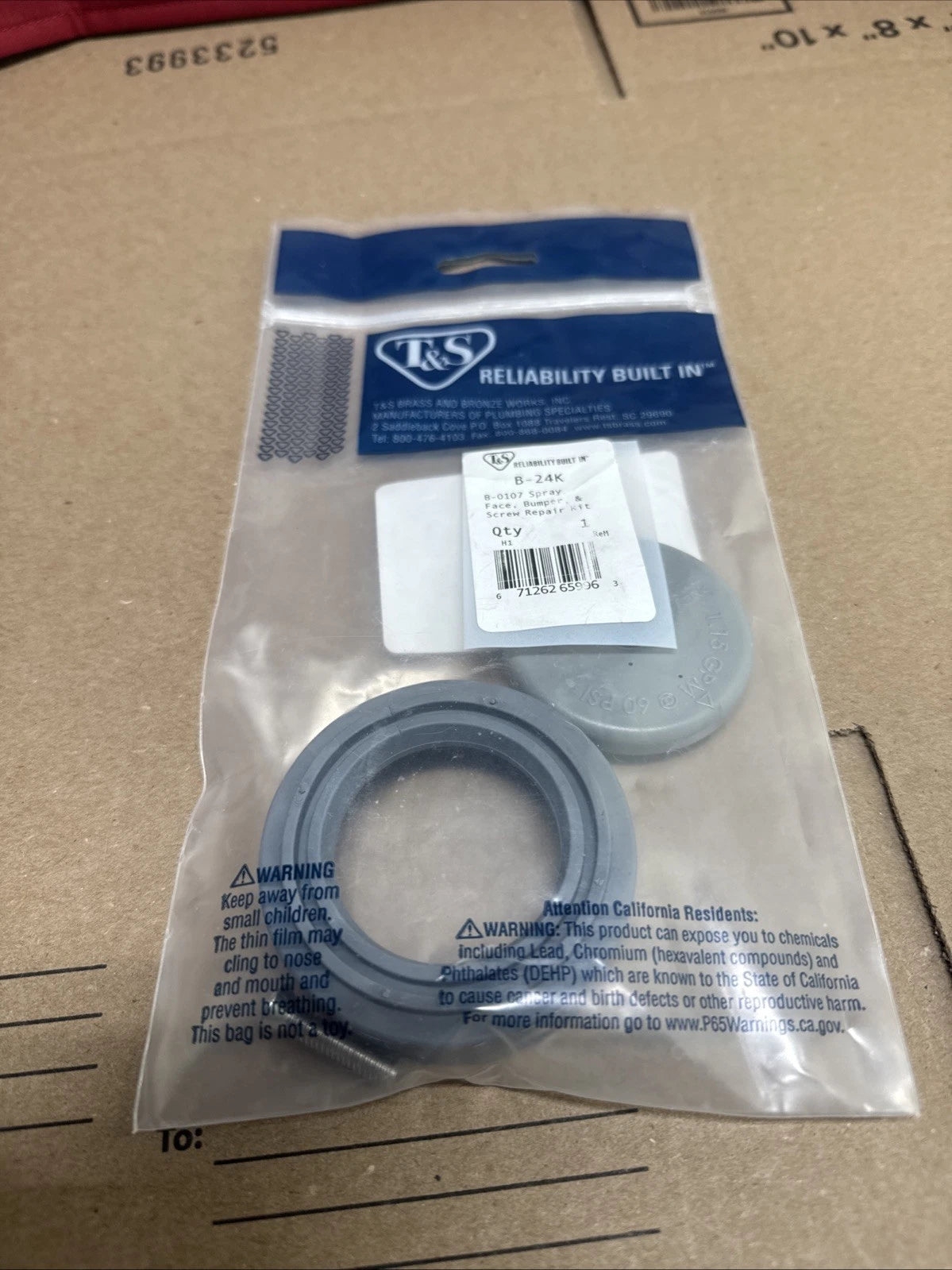 T&S Brass B-24K- Genuine OEM Replacement Part