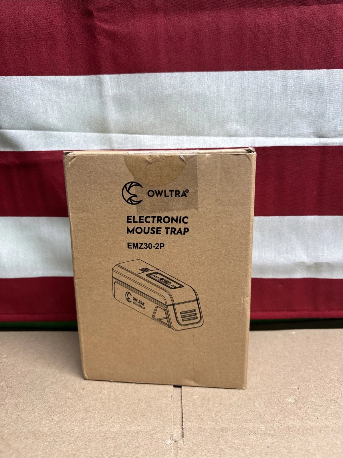 2 PCS OWLTRA OW-2 Indoor Electric Mouse Trap Instant Kill Rodent Zapper Pet-Safe