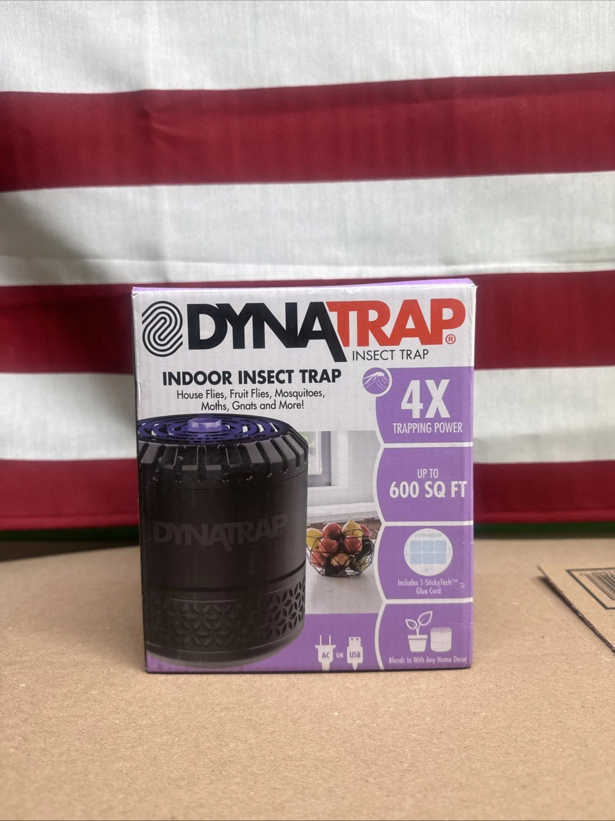 Dynatrap Indoor Electronic Insect Trap - Black.