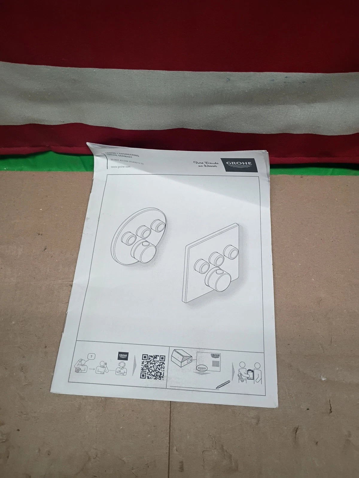Grohtherm Smart Thermostatic Trim With Control Module Grohe Compatible NO KNOBS