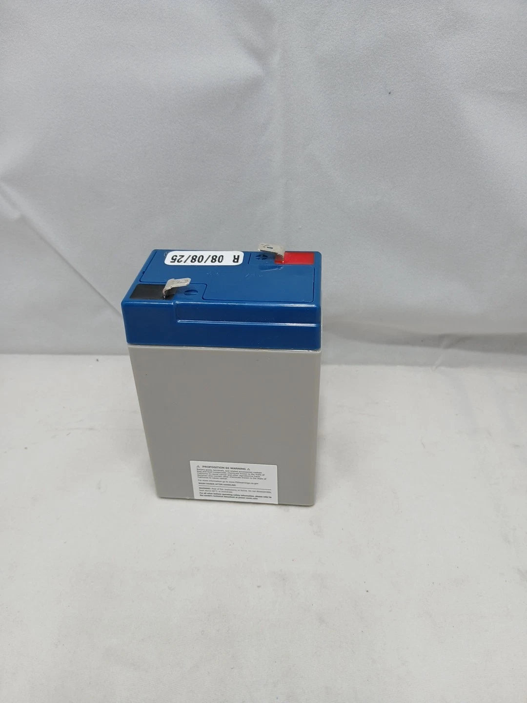 Lithonia Lighting Emergency Replacement Battery, 6 Volts, 4AH, Black