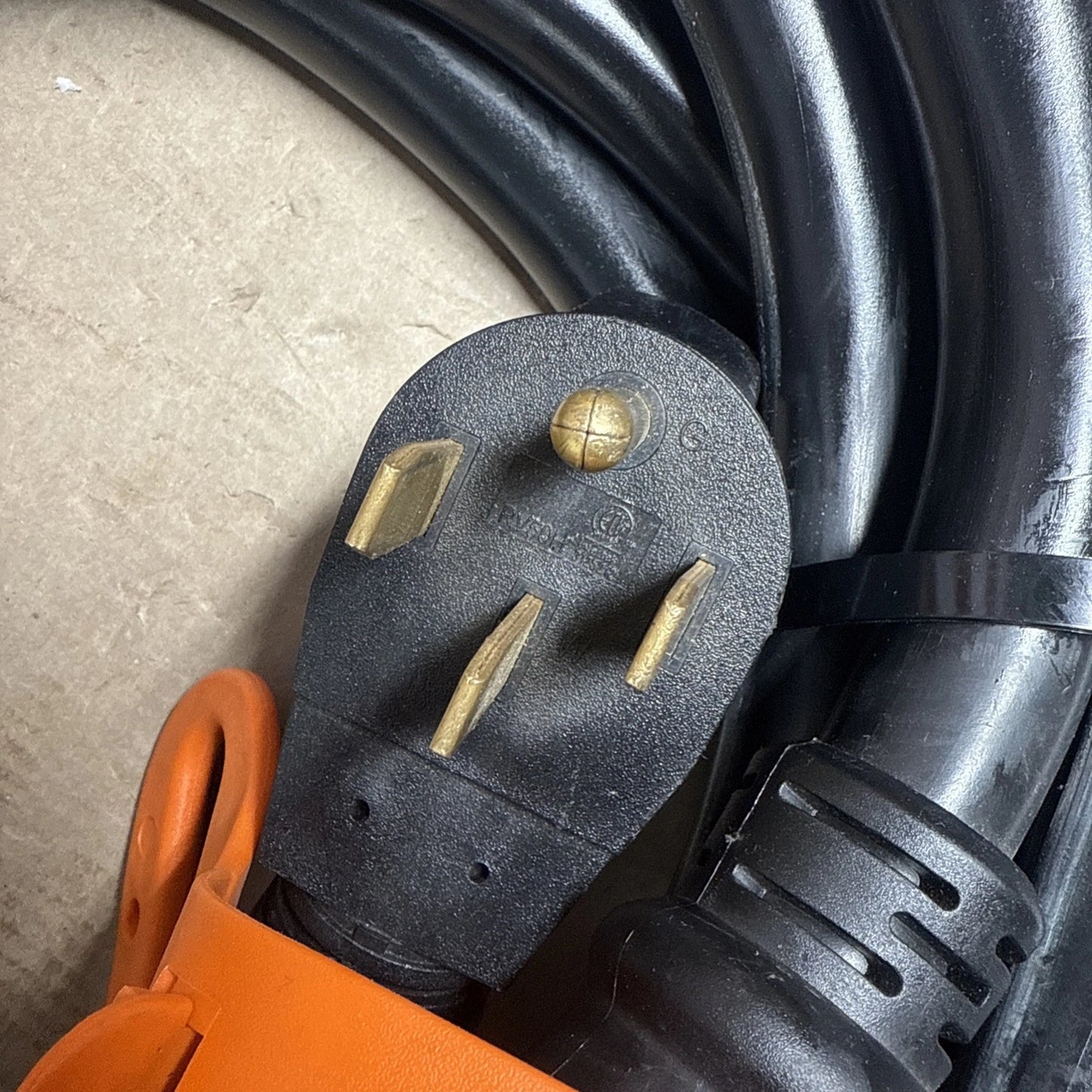 VEVOR 30 ft. Generator Extension Cord 50 Amp 250-Volt Generator Extension Cord