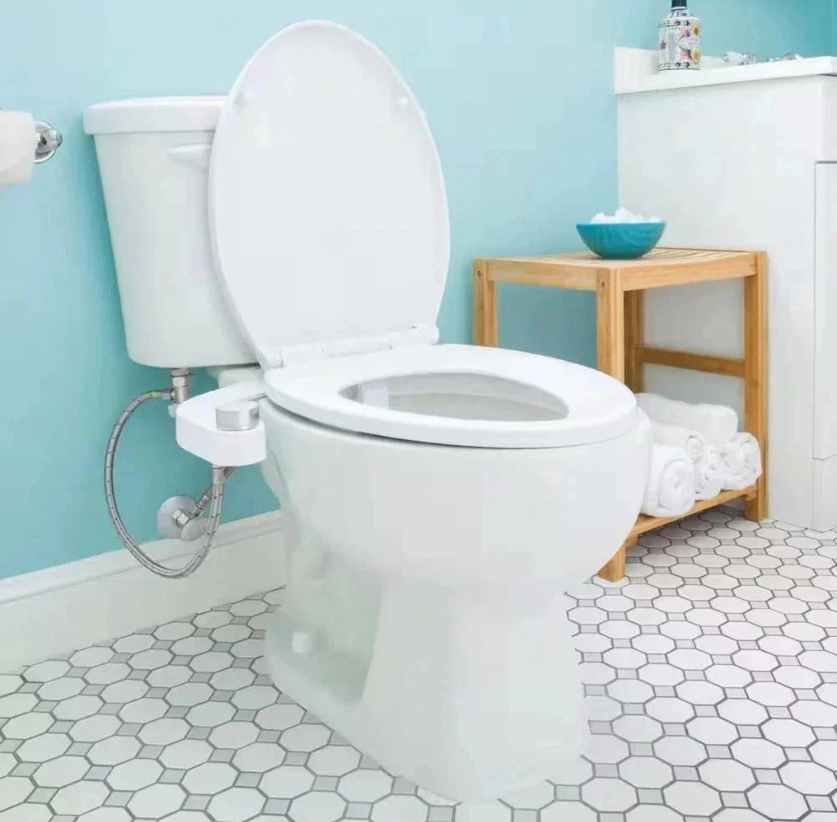 Brondell FSR-15 FreshSpa Comfort+ Bidet Attachment Non-Electric Ambient Temp