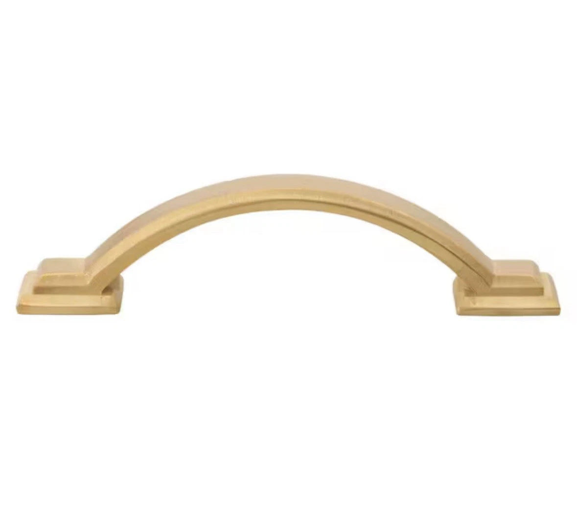 Lot Of 5 GlideRite 3 in. Satin Gold Arched Square Cabinet Pull (10PK Each)