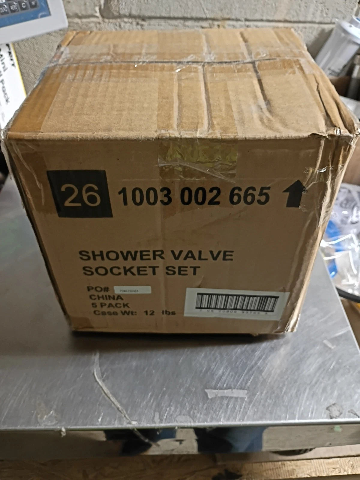 5PK Husky Shower Valve Socket Set Stem Valve Removal Tools 1003002665