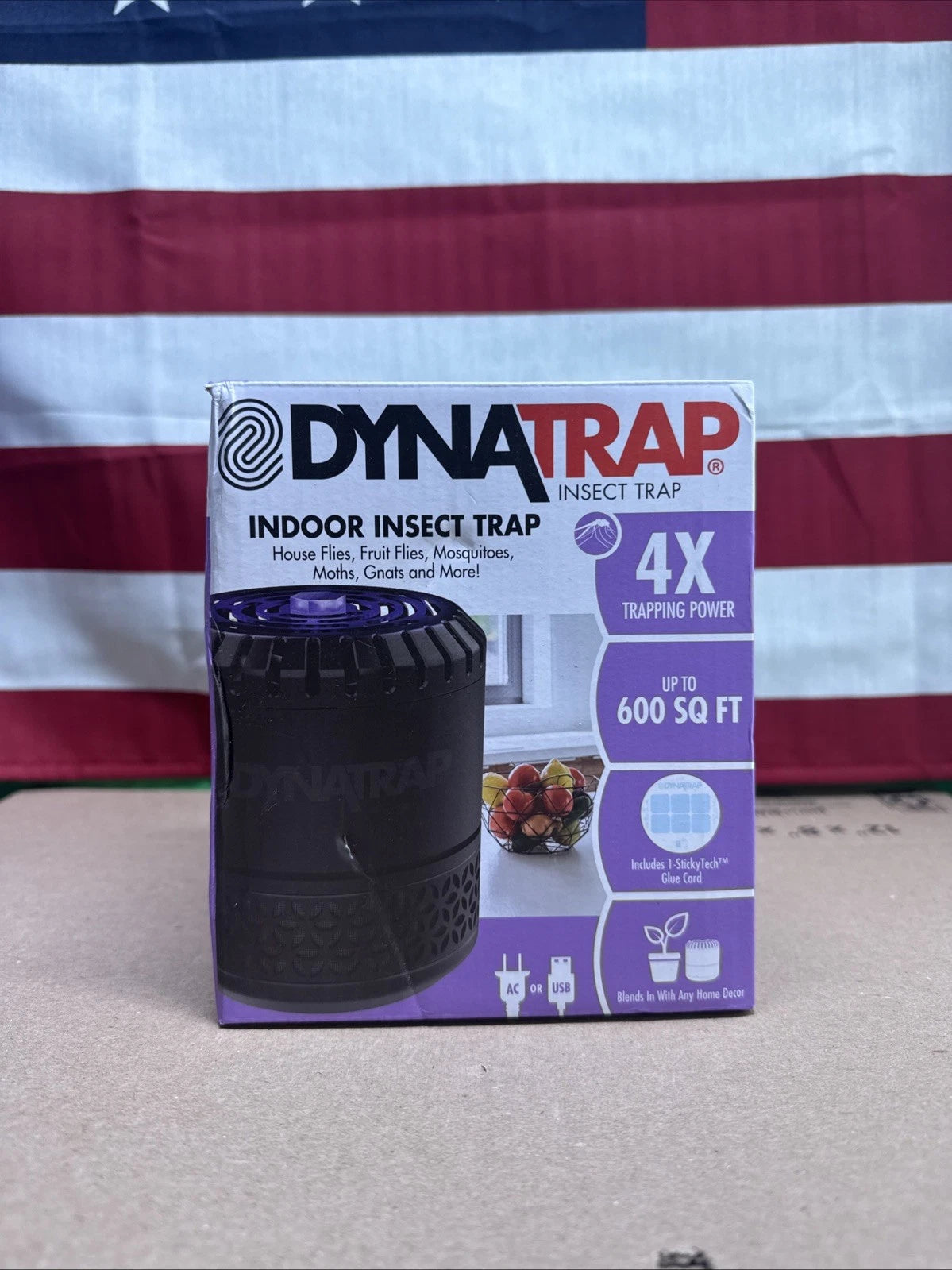 Dynatrap Indoor Electronic Insect Trap - Black