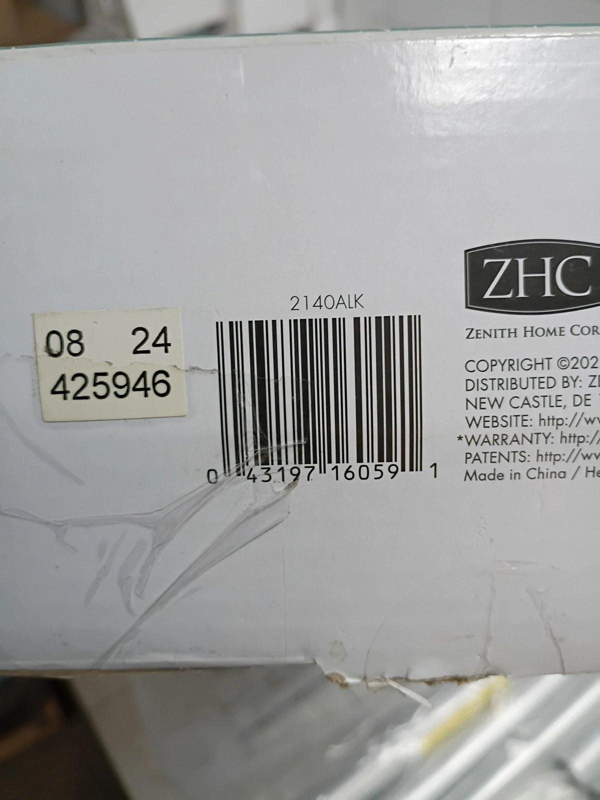 Zenna Home 2140ALK Never Rust Corner Shower Satan Chrome New Open Box