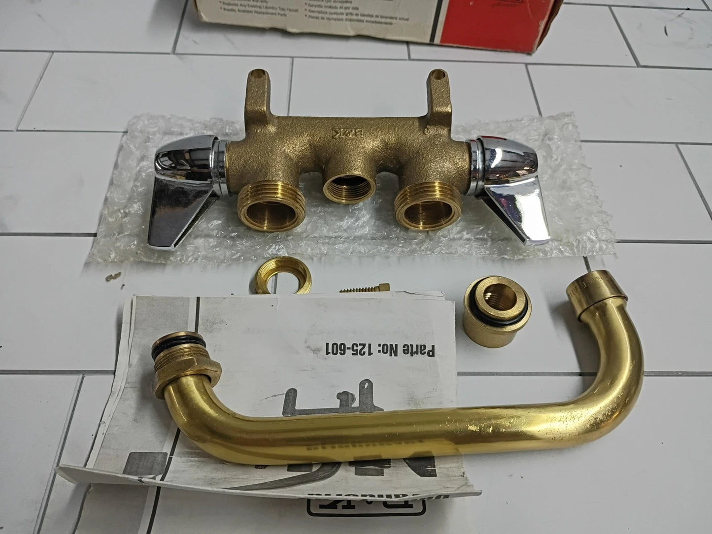 B & K 032888003217 Heavy Duty Laundry faucet New Open Box