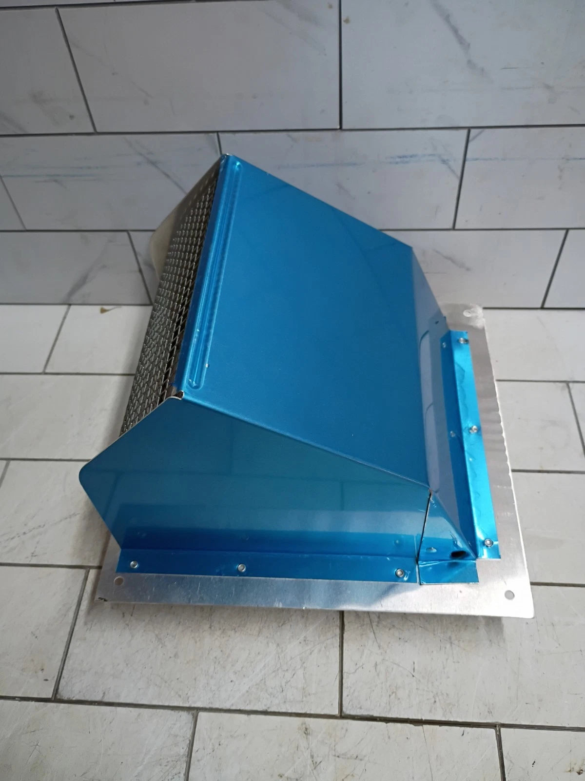 Broan NuTone 641FA Aluminum 6" Round Duct Wall Cap Bird Screen Without Damper OB