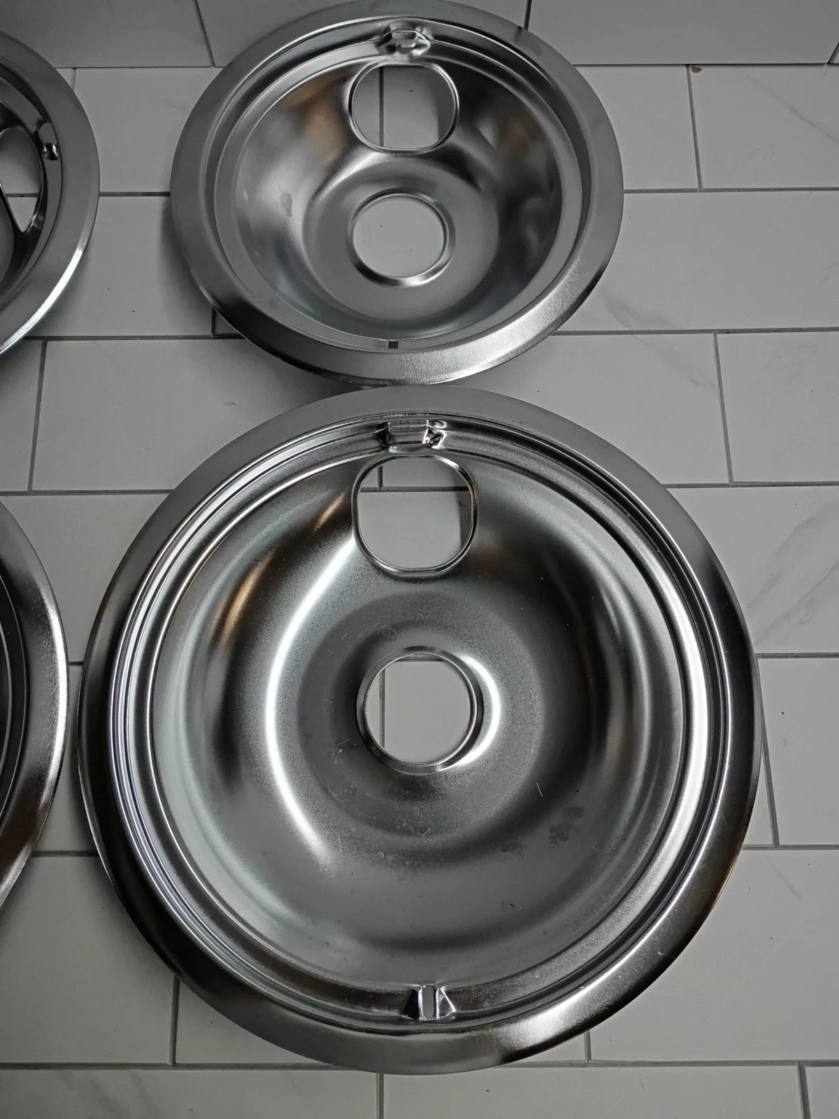2pk of Cozzivita 4 Piece Drip Pan Set