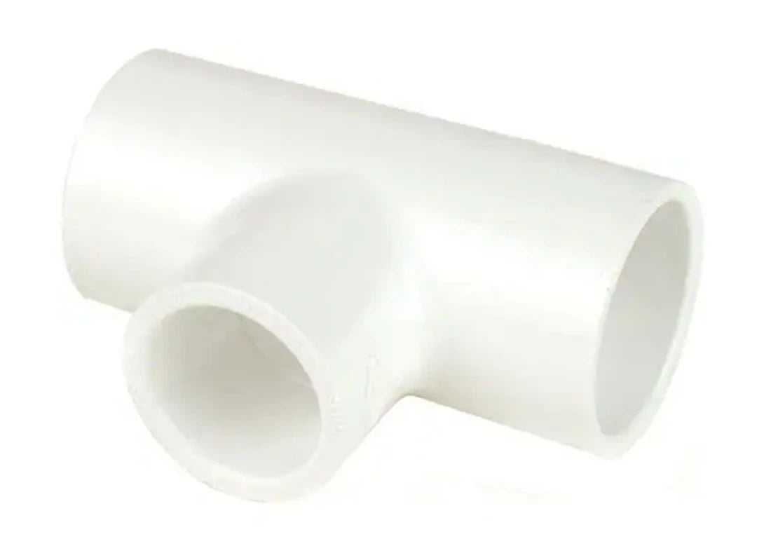 Dura 4 in. x 4 in. x 3 in. Schedule 40 PVC Reducing Tee SxSxS