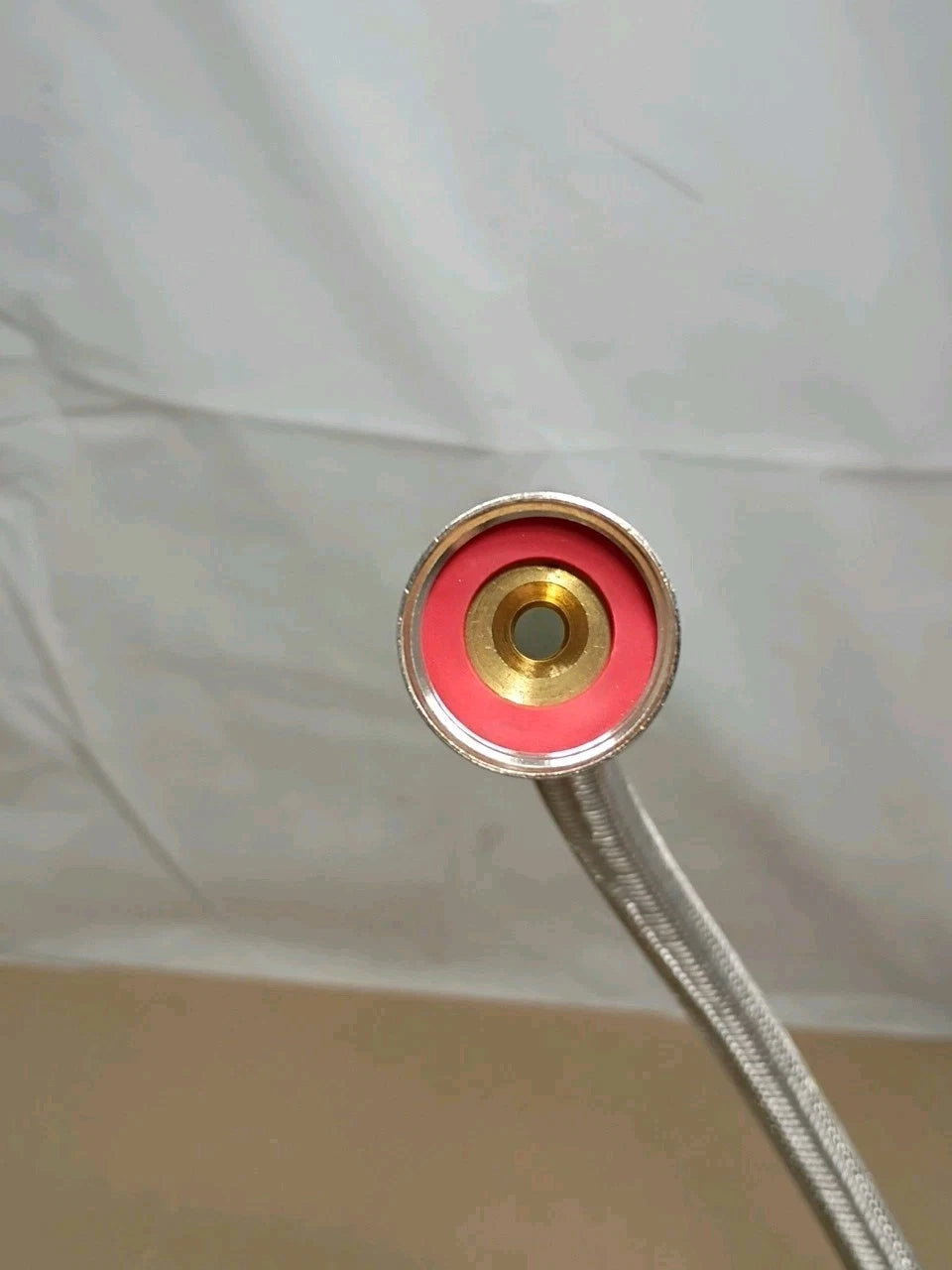 9pck Everbilt 69003HD 4 ft. Stainless Steel Washing Machine Hose Connector