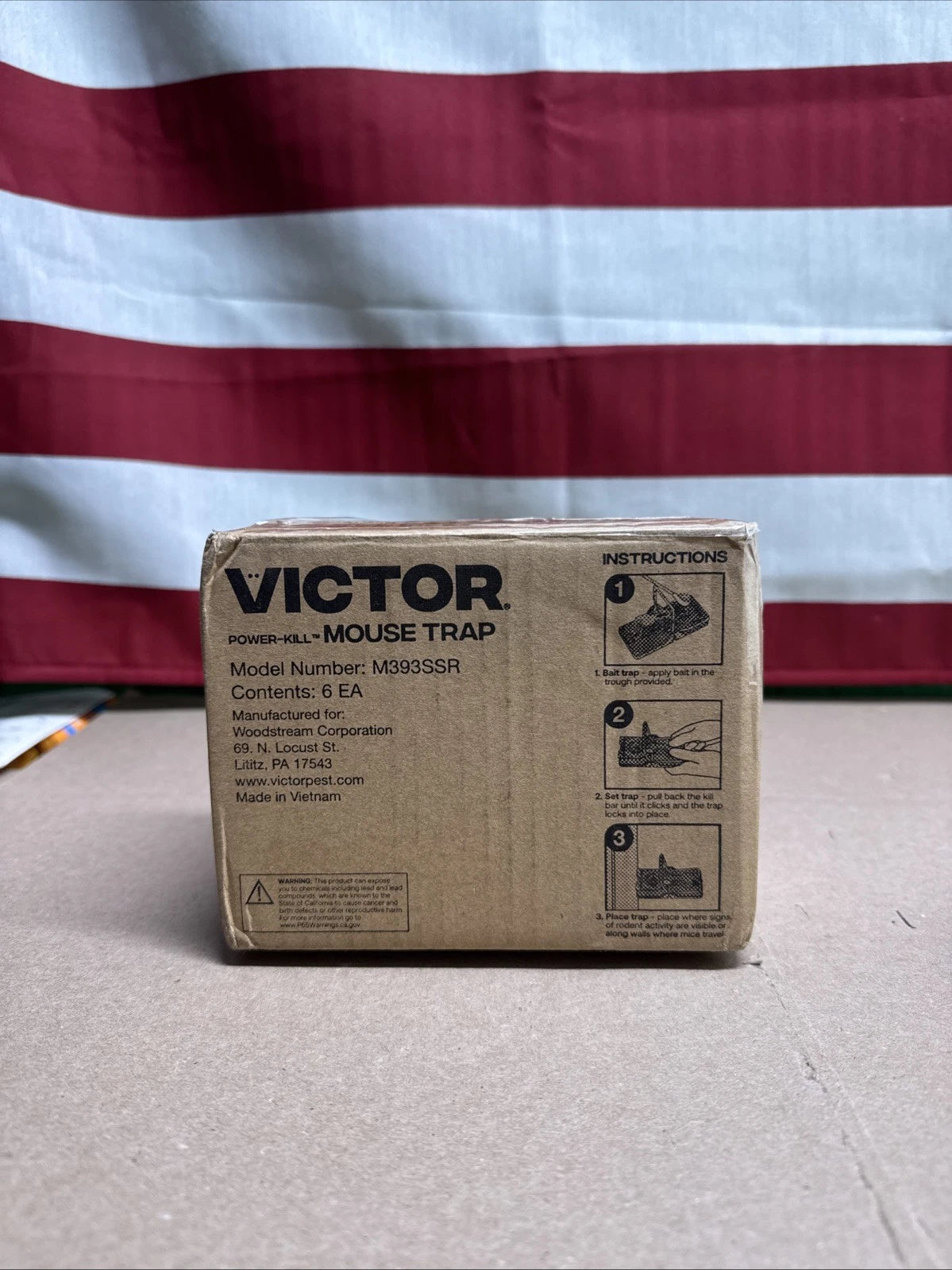 Victor M393SSR Power-Kill Easy Set Mouse Trap - 6 Reusable 6 Traps, Gray