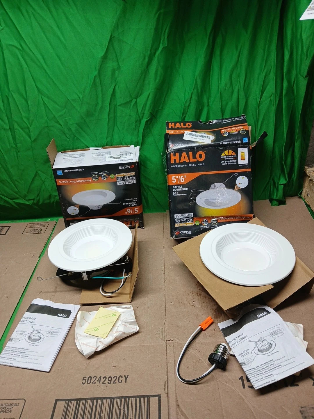 HALO RL 5/6-Inch LED Selectable Lumens RL56LS9FSD2W1EWH