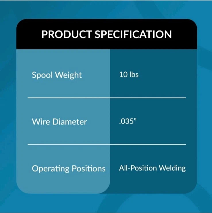 ER70S-6 .035" (0.9 mm) - 10-Lb - Solid MIG Welding Wire