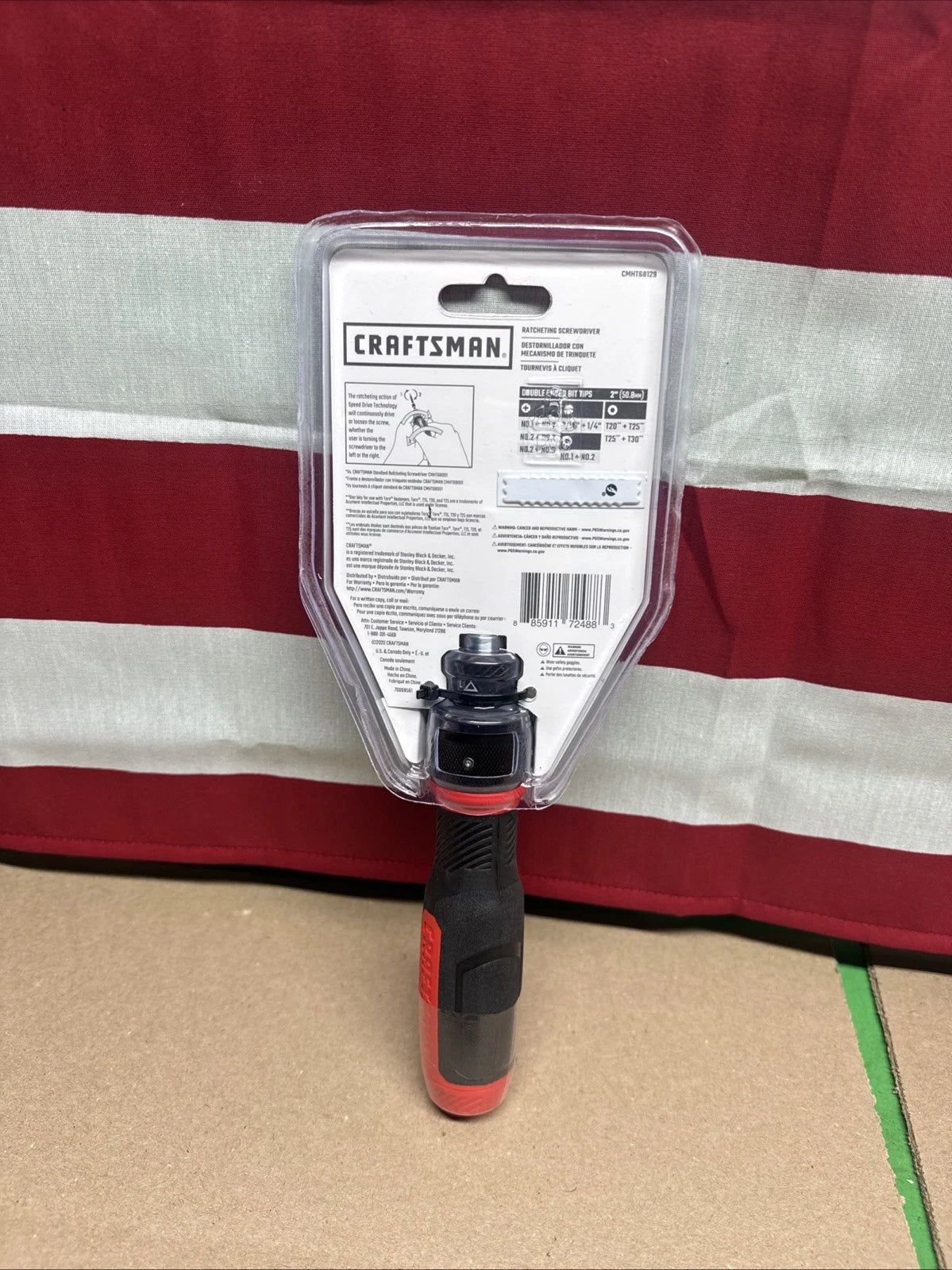 Craftsman CMHT68129 15PC Ratcheting Screwdriver NEW