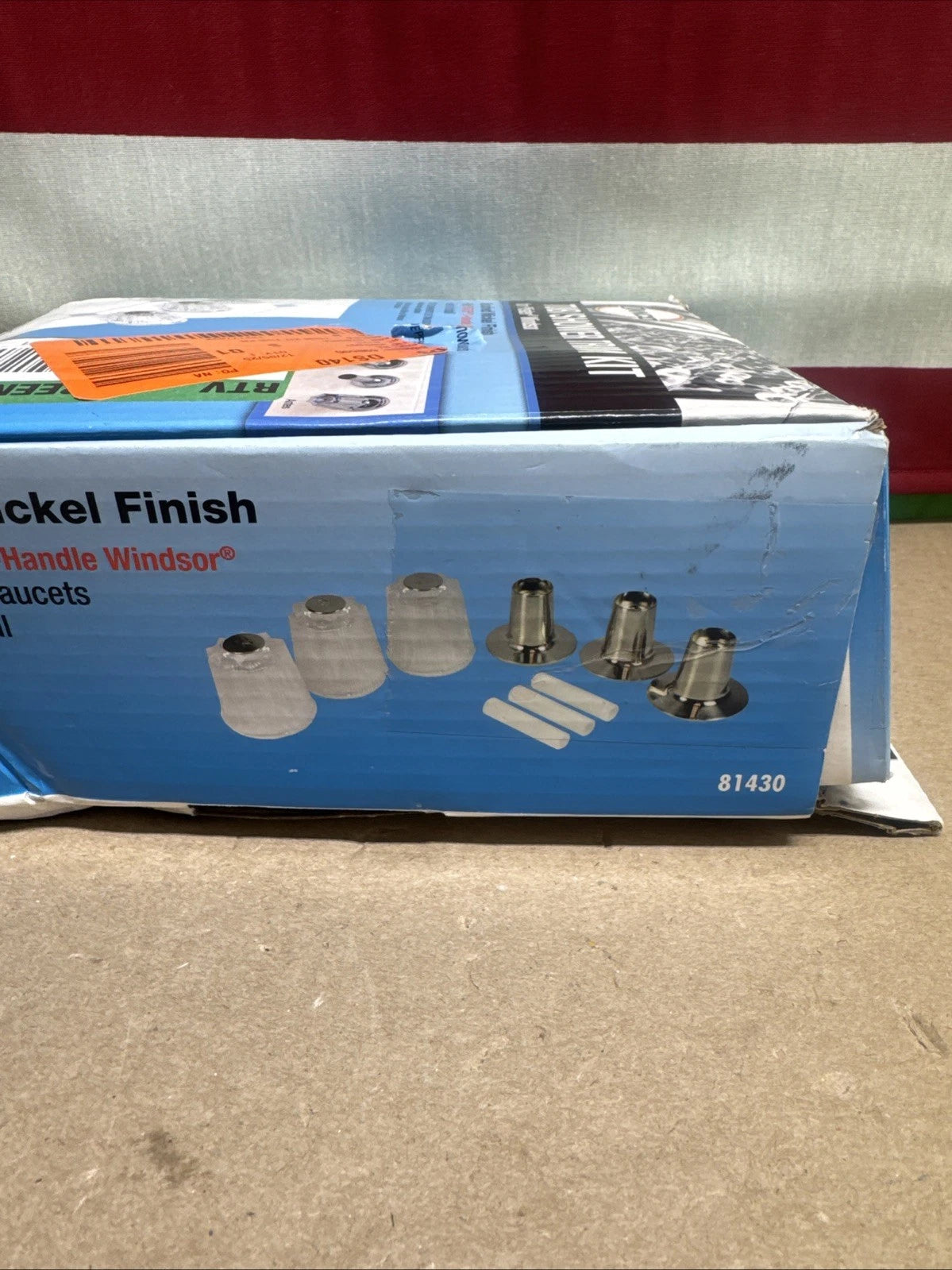 Danco 81430 Pfister Windsor Tub / Shower Trim Kit, Brushed Nickel NEW OPEN BOX
