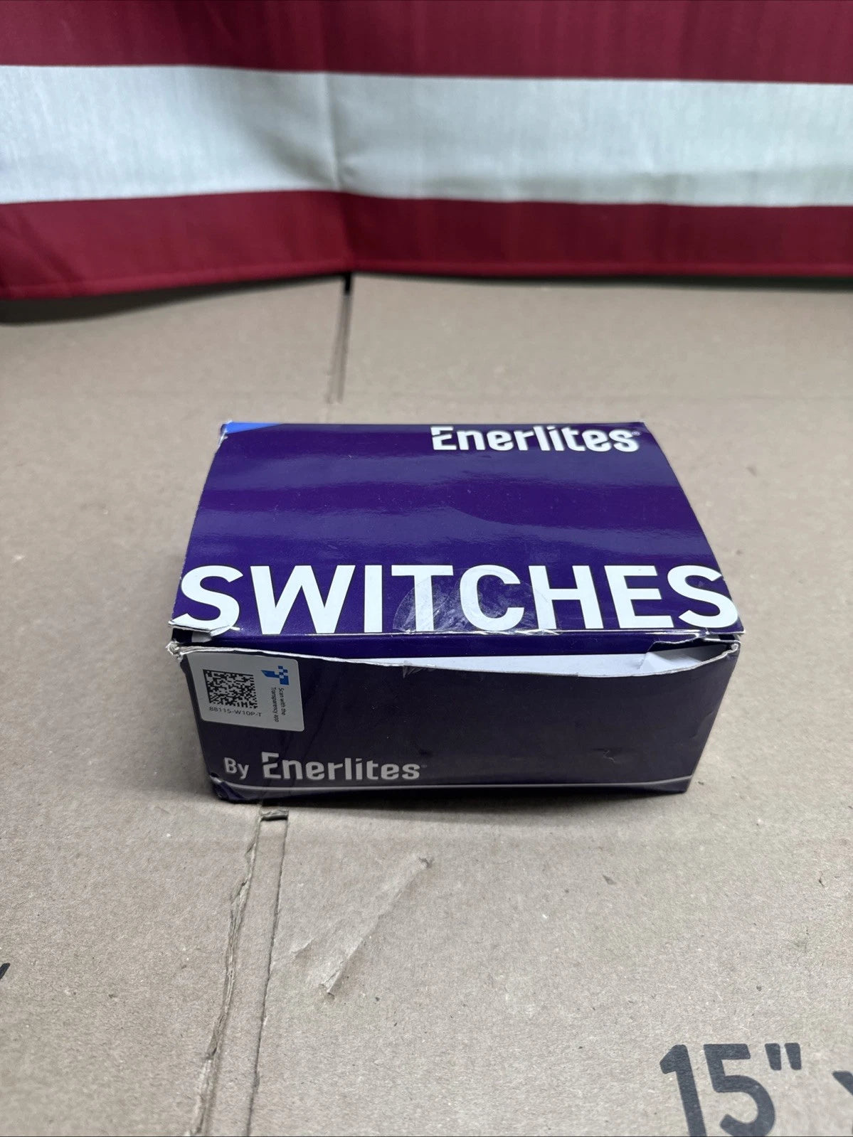 Enerlites Toggle Switch Single Pole White 10 Pack 88115-W 15A