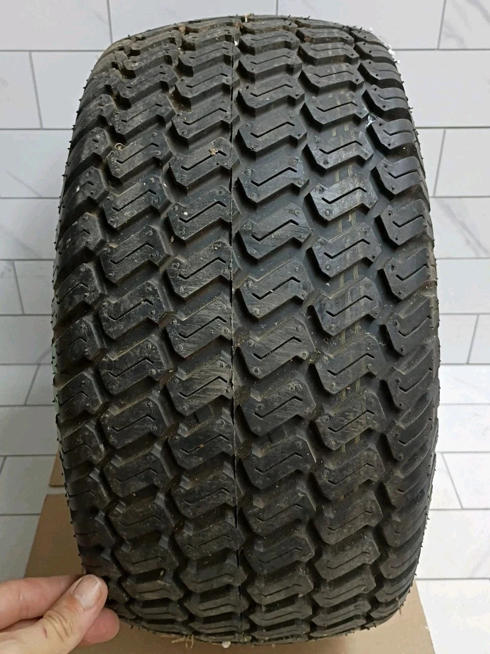 Rear Wheel Tire for Ryobi Z42Li 80V Riding Lawn Mower Rear Wheel Used