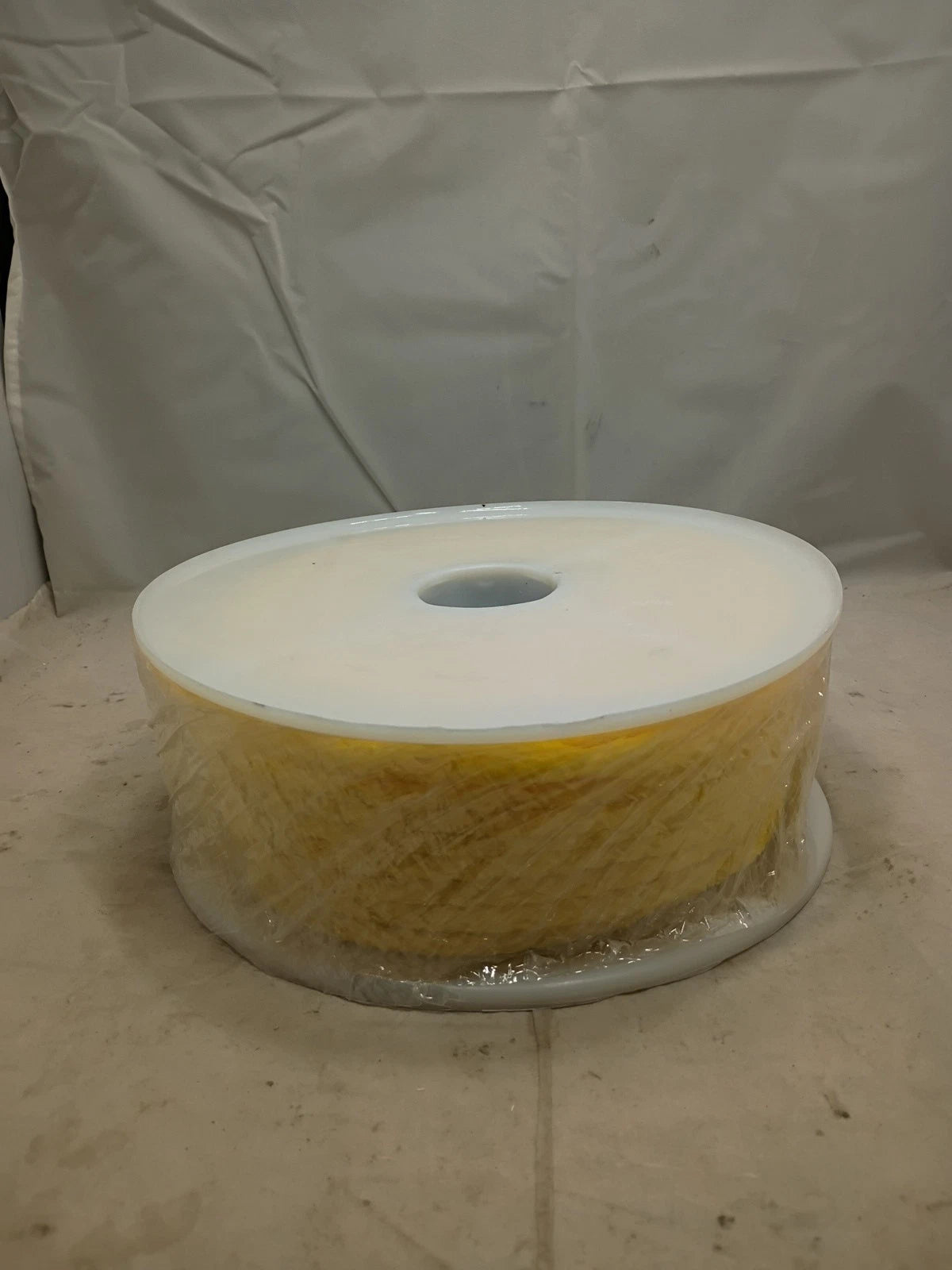 T.W Evans Cordage 27-301 1/4-Inch by 250-Feet Hollow Braid Polypro Rope, Yellow